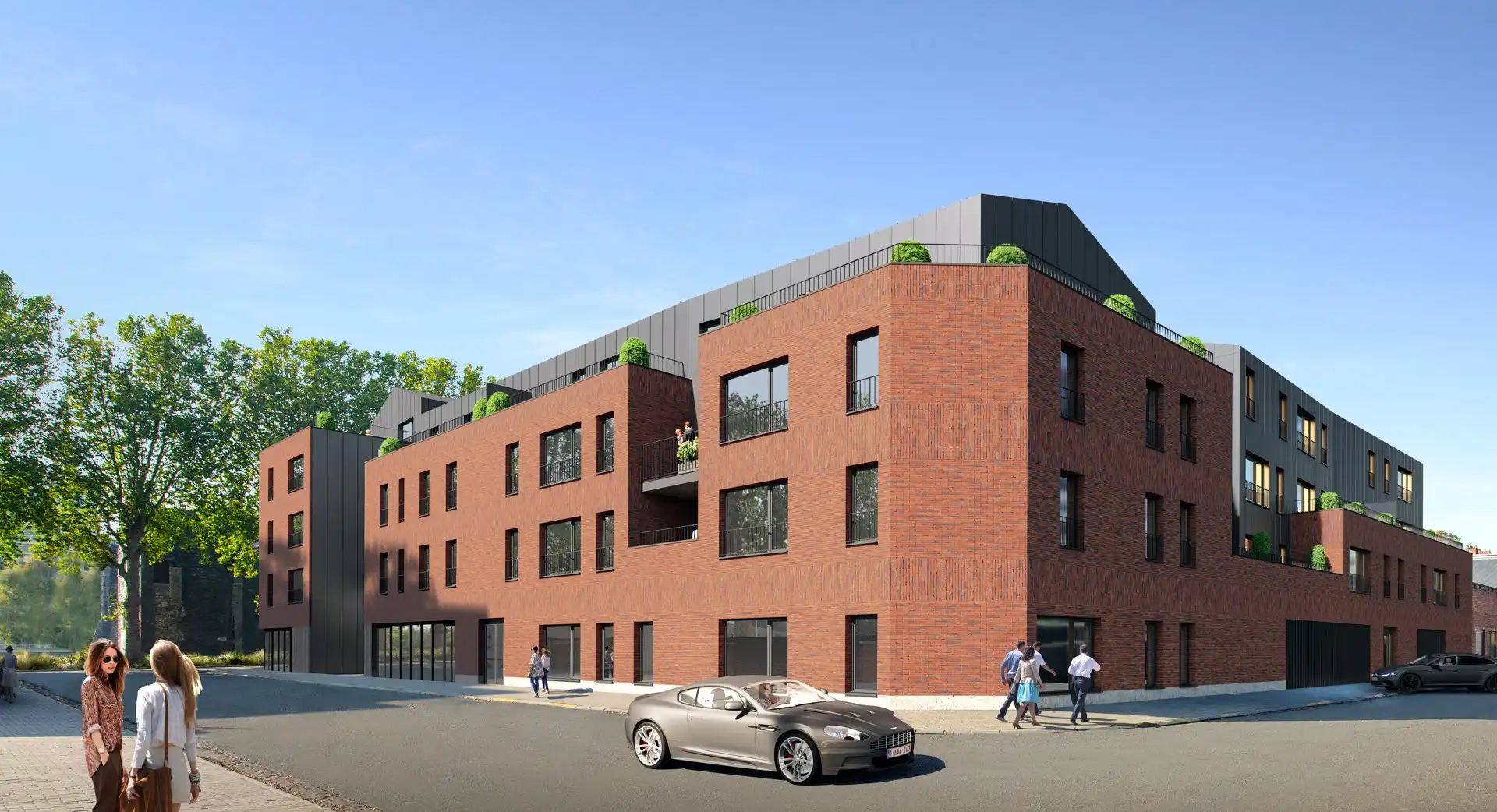 Exclusief nieuwbouwproject in hartje Doornik foto 2