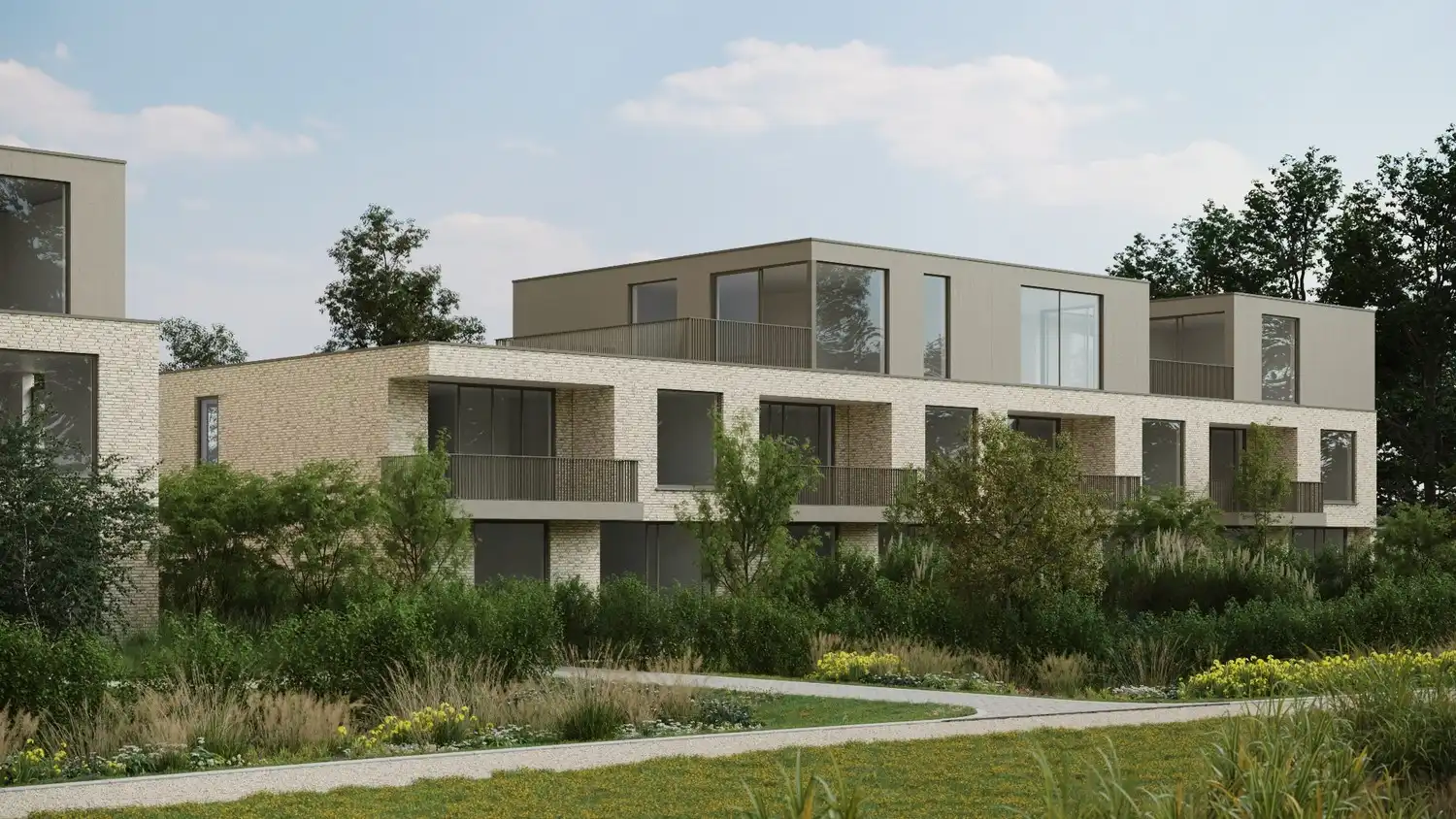 Nieuwbouwappartement, eerste verdieping, in een prachtige parkomgeving foto 3