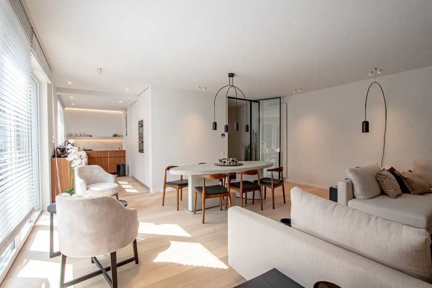Formidabel afgewerkt 3 slk - appartement in hartje Zoute foto 6