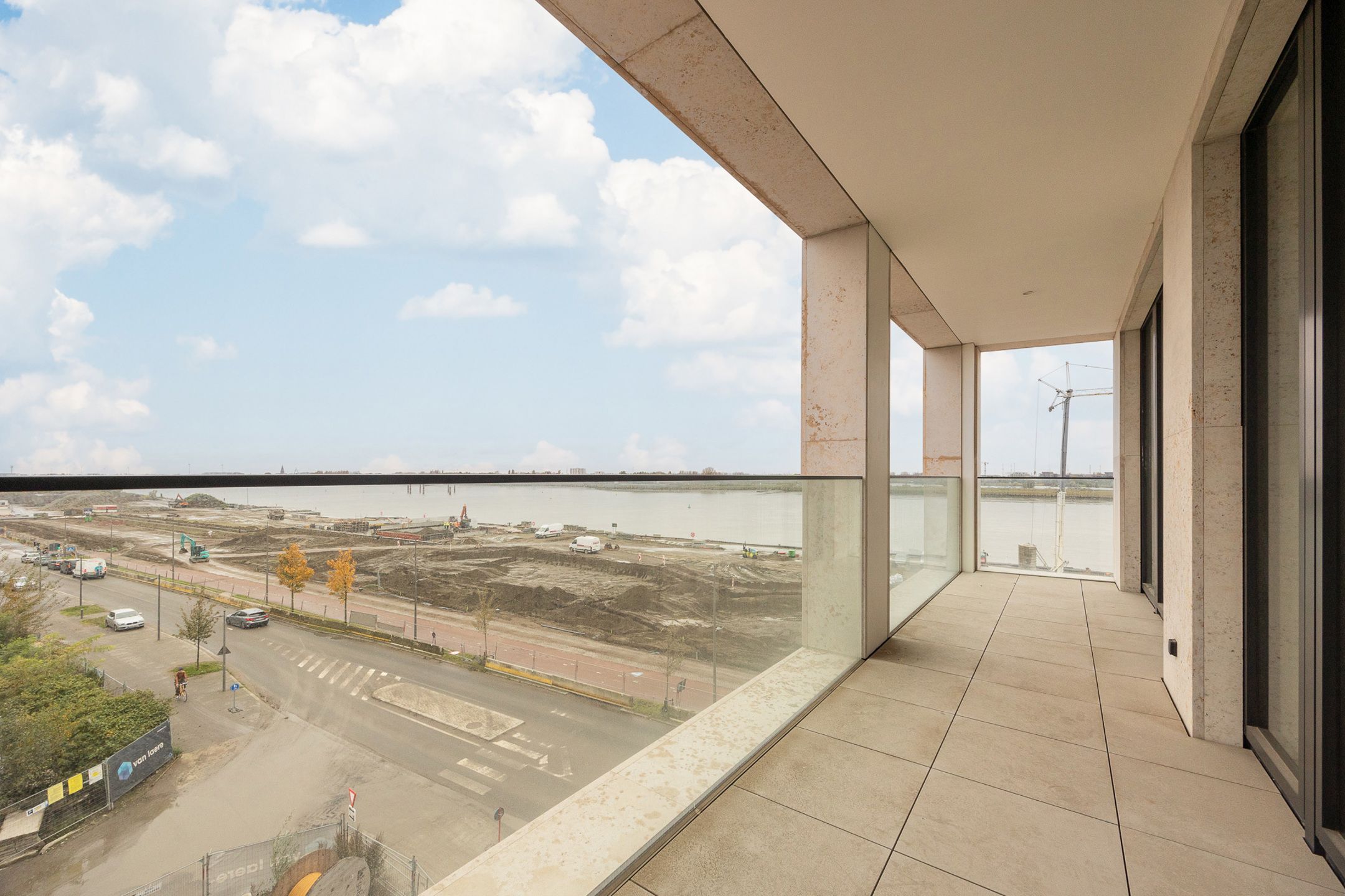 ANTWERPEN - Casco appartement met frontaal zicht op de Schelde foto 7