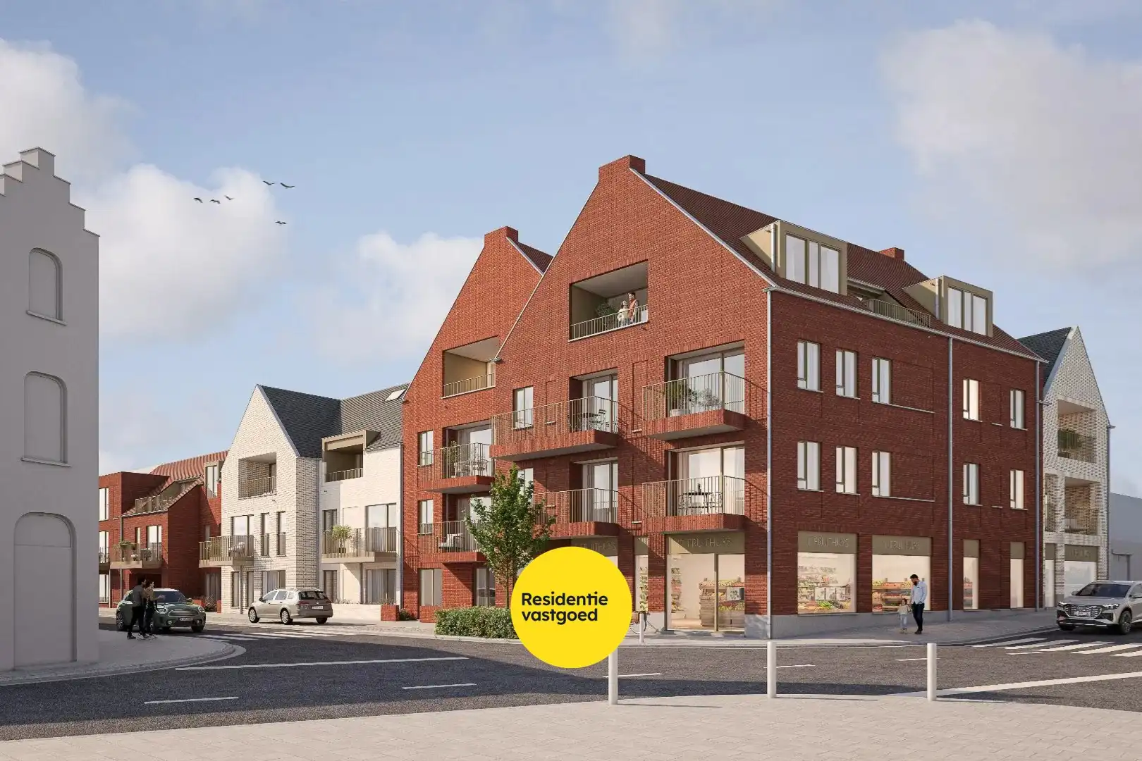 Nieuwbouwproject 'Residentie Brouwerie' brengt modern wooncomfort naar het centrum van Houthulst. foto 5