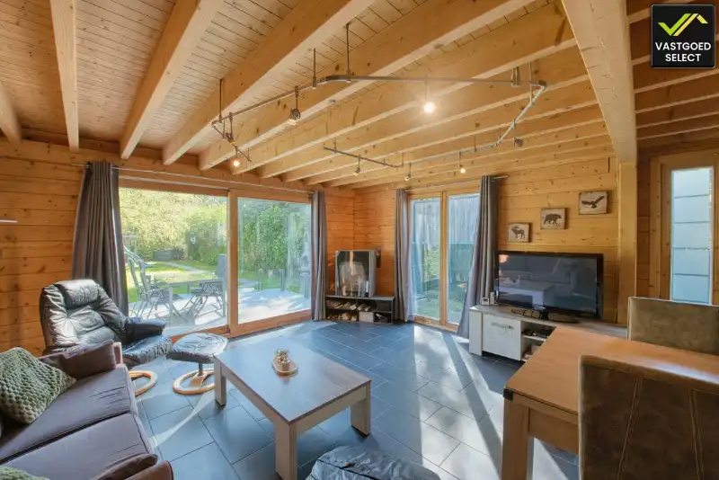 Hoofdfoto van de publicatie: Charmant vakantiehuis met sauna en zonnige tuin in het groene Ursel