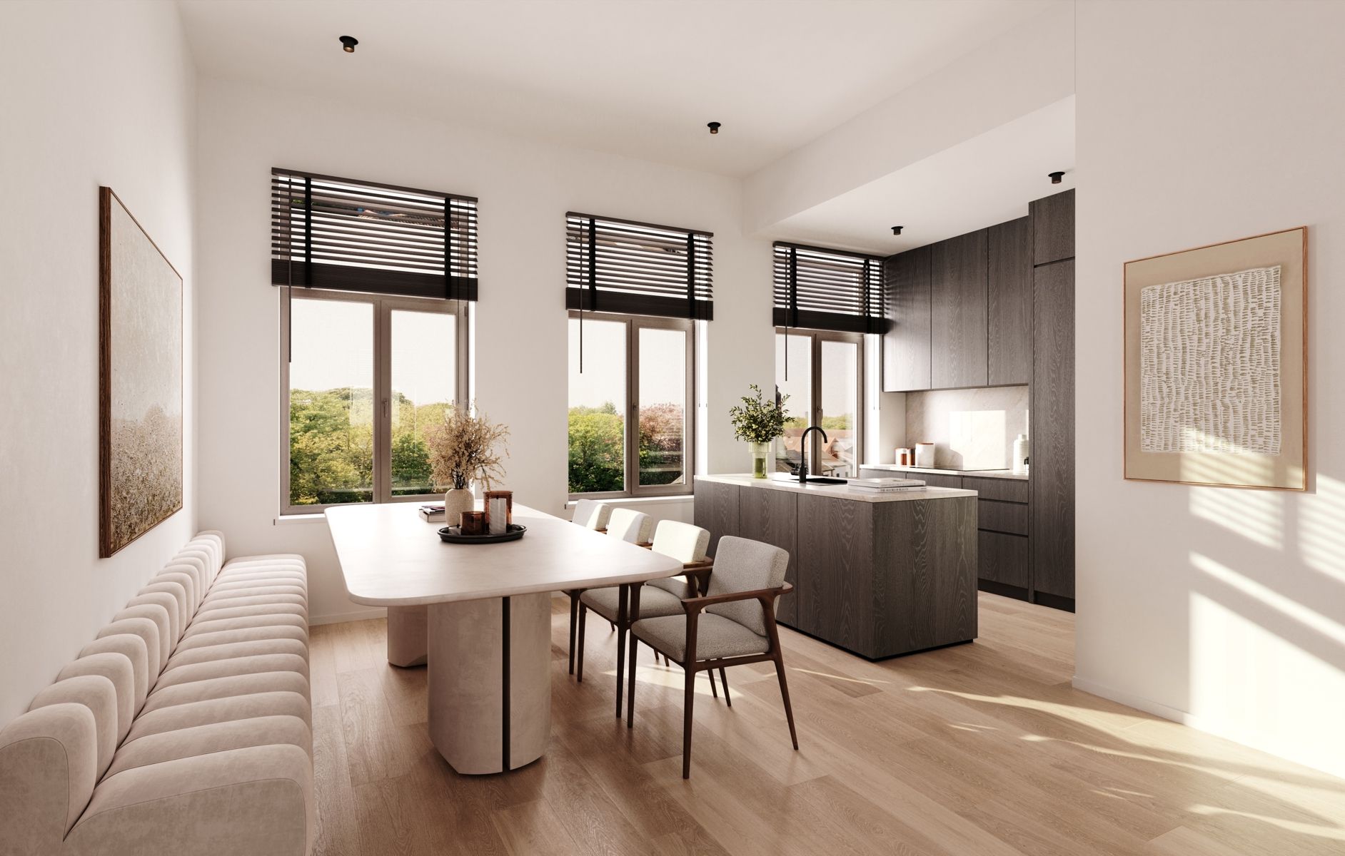 Vernieuwd appartement met grote tuin foto 5