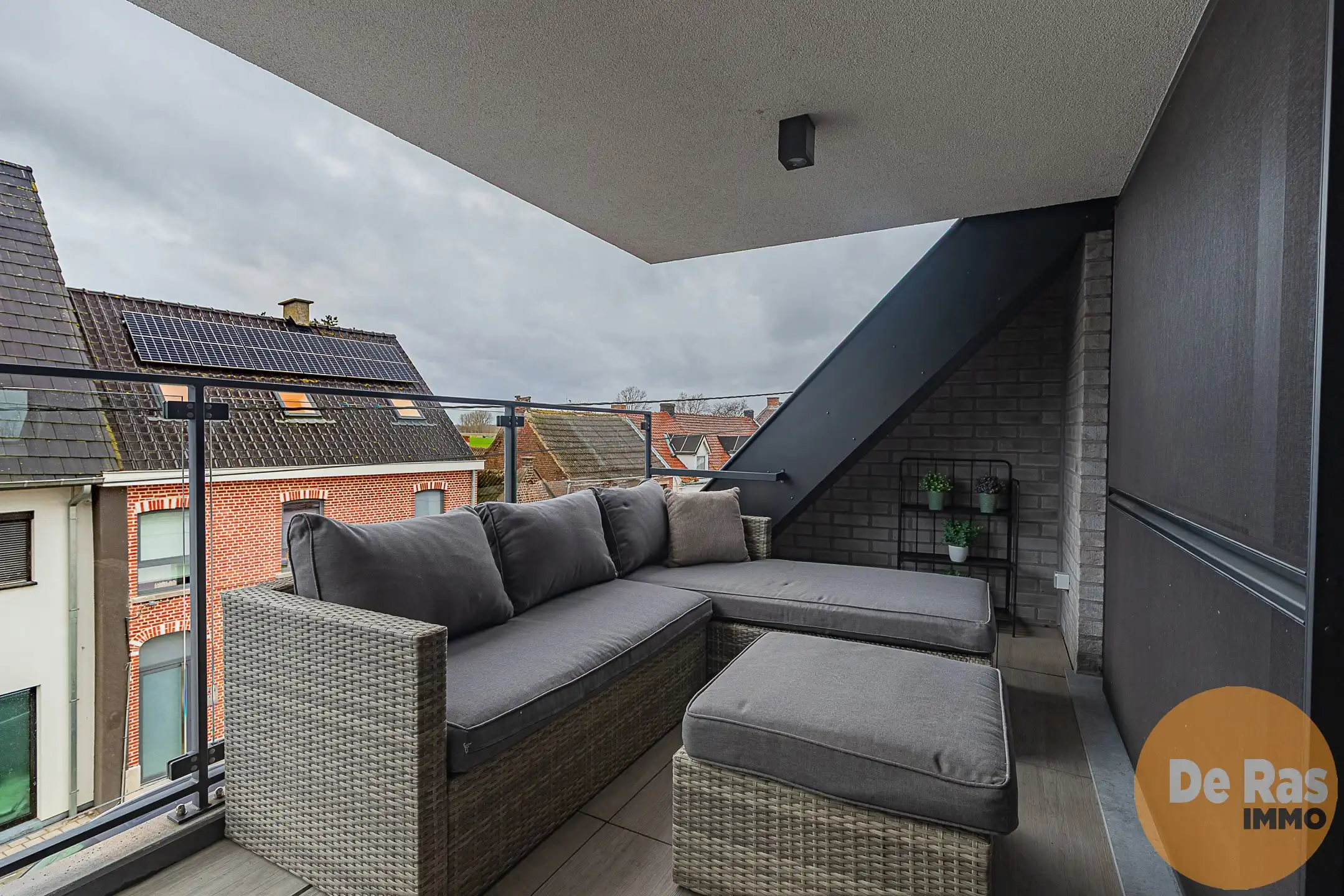 WANZELE - Recente, ruime duplex met 2 slp - terras - garage foto 12