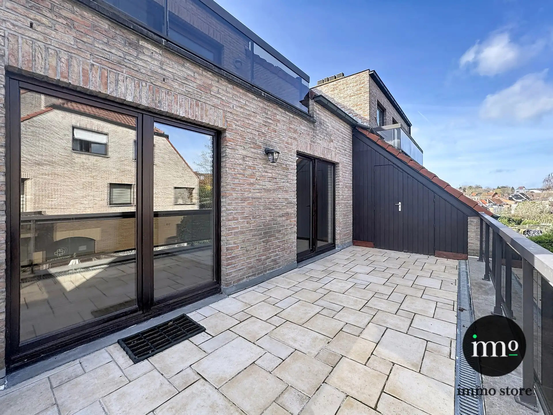 Appartement 2 kamers met ruim terras in het centrum van Dilbeek! foto 12