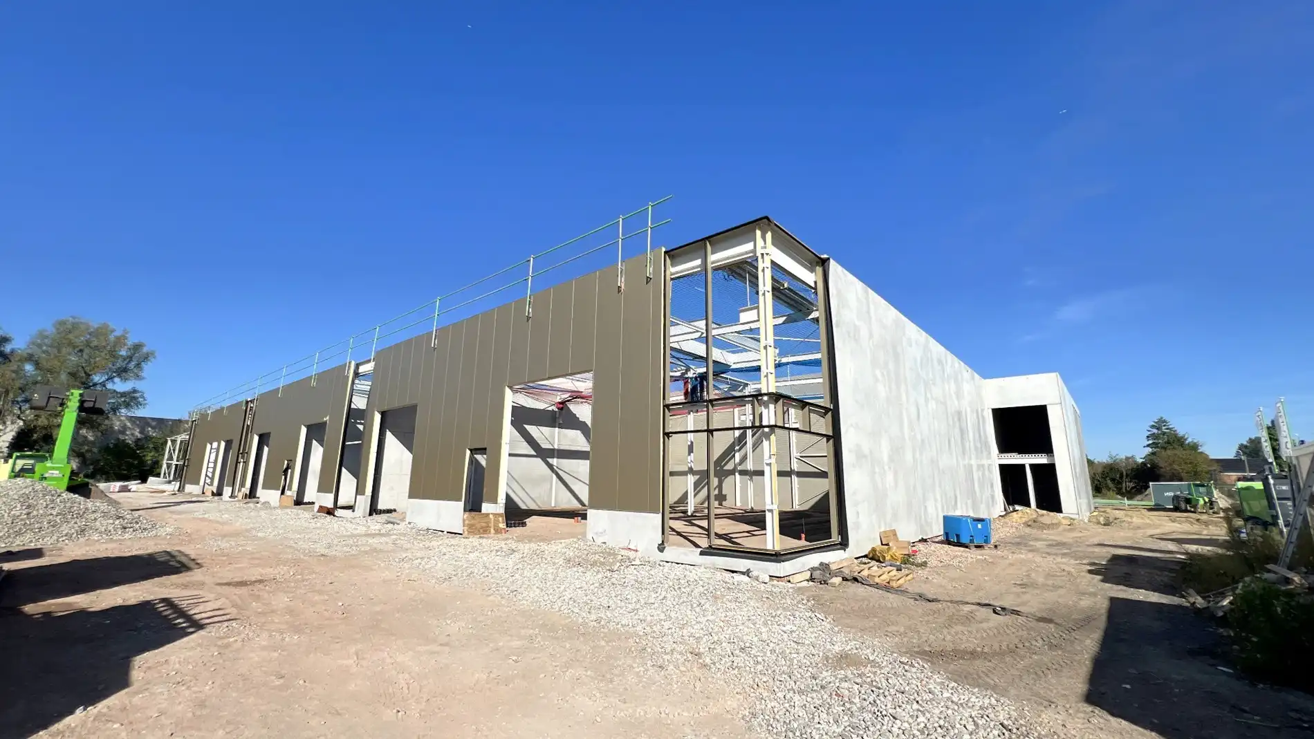 Nieuwbouw loods te koop in bedrijvenpark Steen in Laarne foto 2