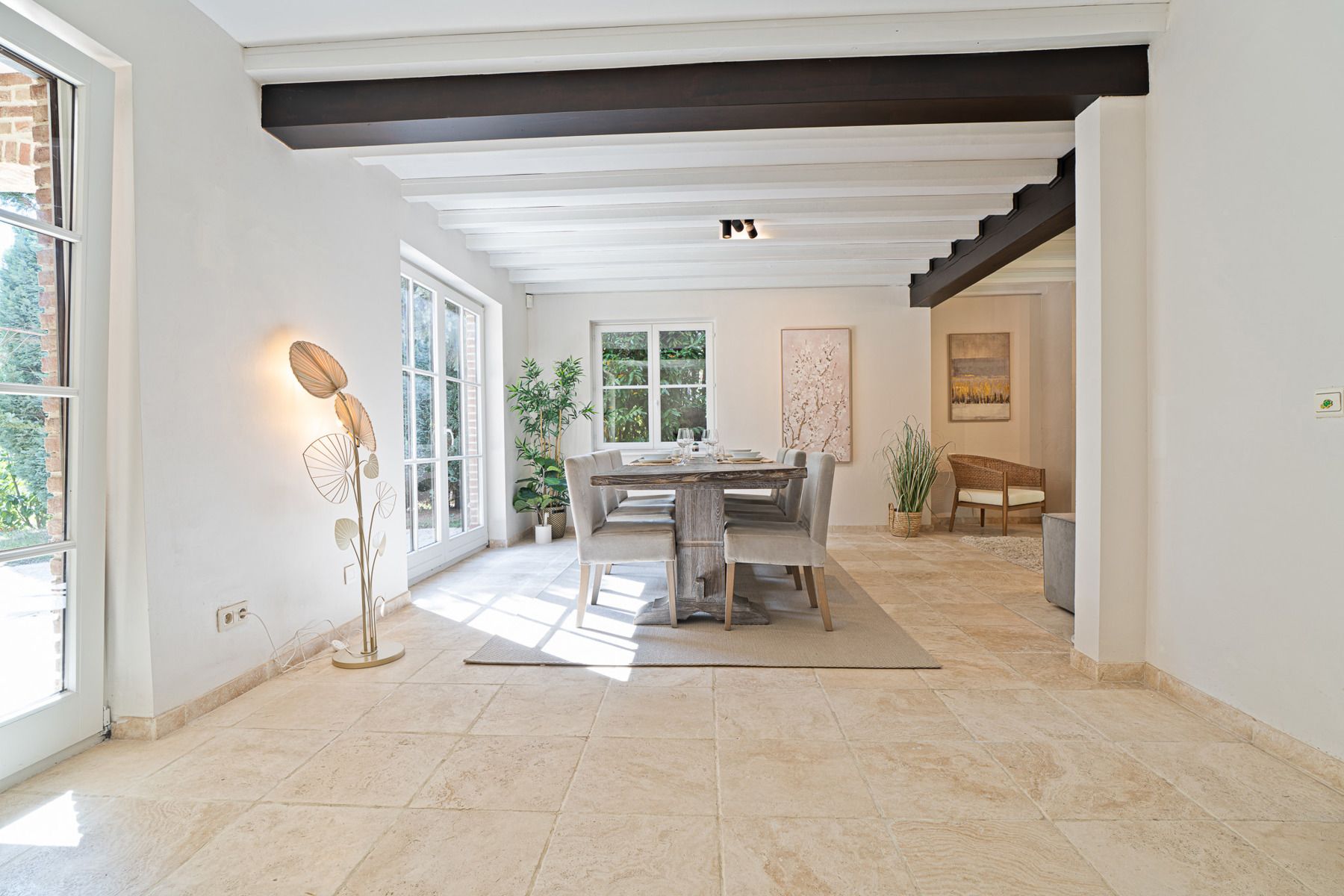 Gezinswoning / huis te koop – 4 slaapkamers, 182 m² – gerenoveerde badkamers, natuursteen & tuin – 10 are – Bois de Strihoux foto 7