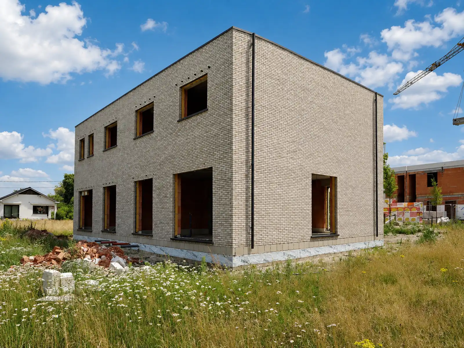 Halfopen nieuwbouwwoning in doodlopende straat foto 8