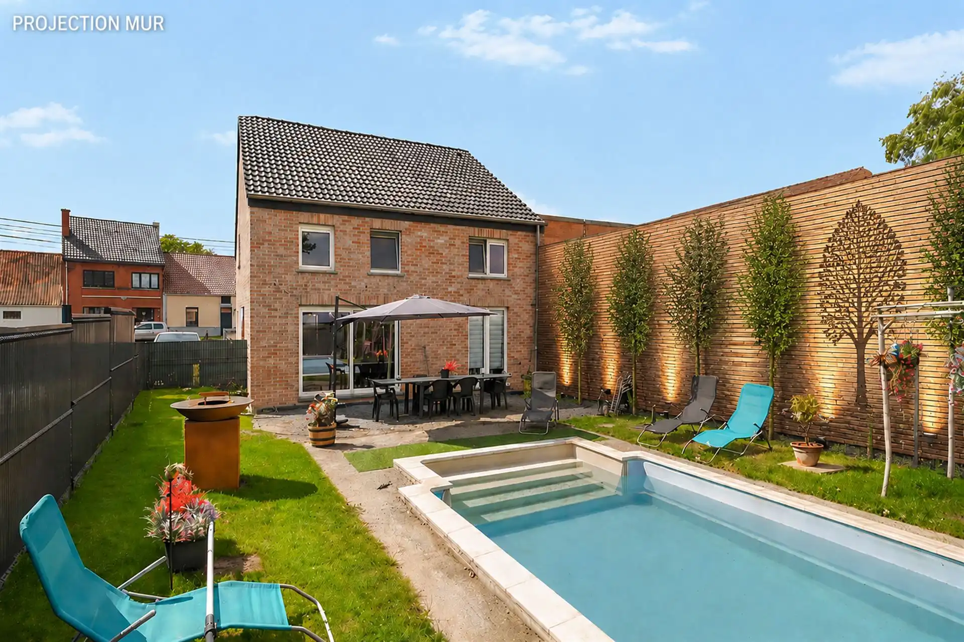 Recente woning (2021) met 4 slpk en zwembad! foto 2