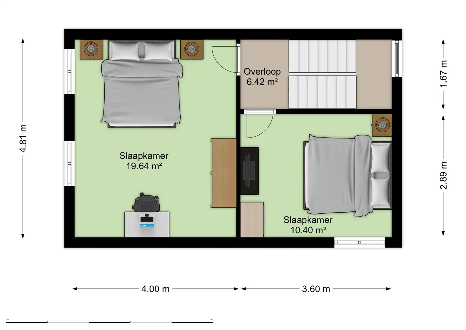 Woning met 3 slaapkamers en polyvalente voorruimte. foto 22