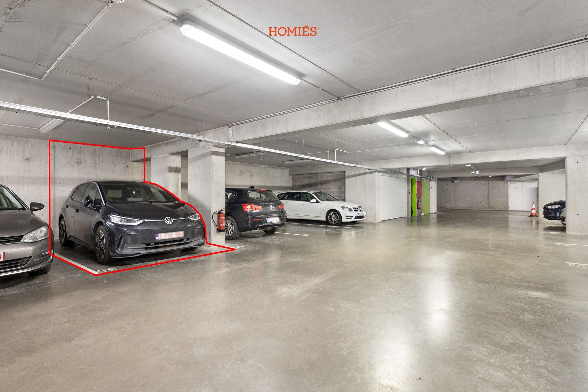 Ondergrondse autostaanplaats residentie Woods foto 4