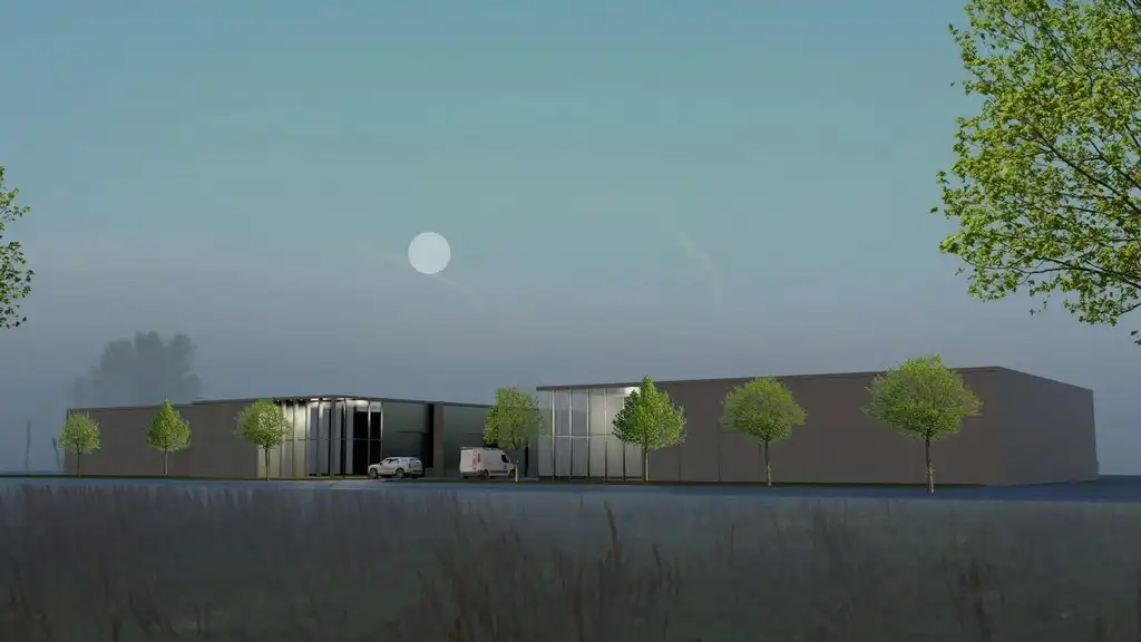 Nieuwbouw magazijn te koop in bedrijvenpark Steen in Laarne foto 6