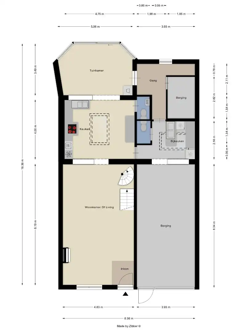 Woning met 3 ruime slaapkamers, bureau, tuin , kelder en zolder in Kessel-Lo! - EPC 198 kWh/m² - bewoonbare opp. 233 m² foto 32