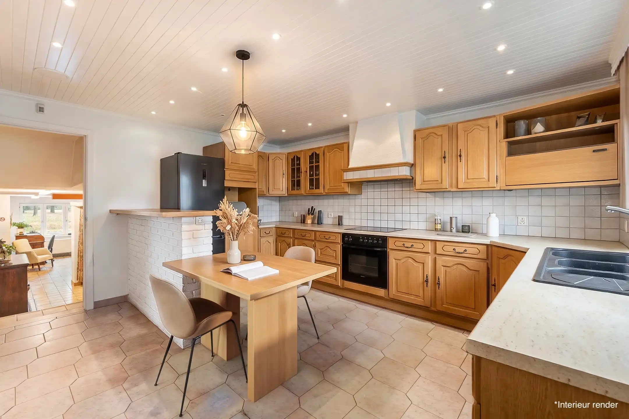 Ruime gezinswoning (213m²) met veel mogelijkheden en zuidwestelijke groene tuin op residentiële ligging te Diepenbeek foto 9
