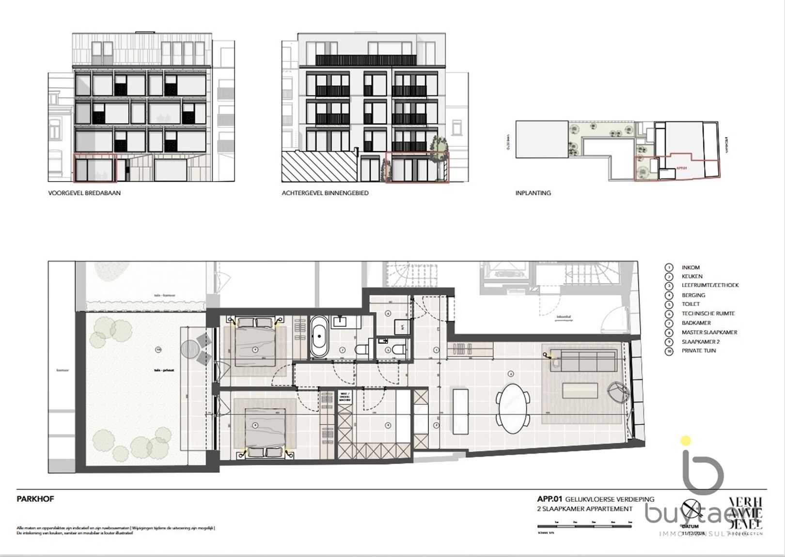 Klassevol en duurzaam gelijkvloers appartement in een groene setting te Brasschaat foto 4