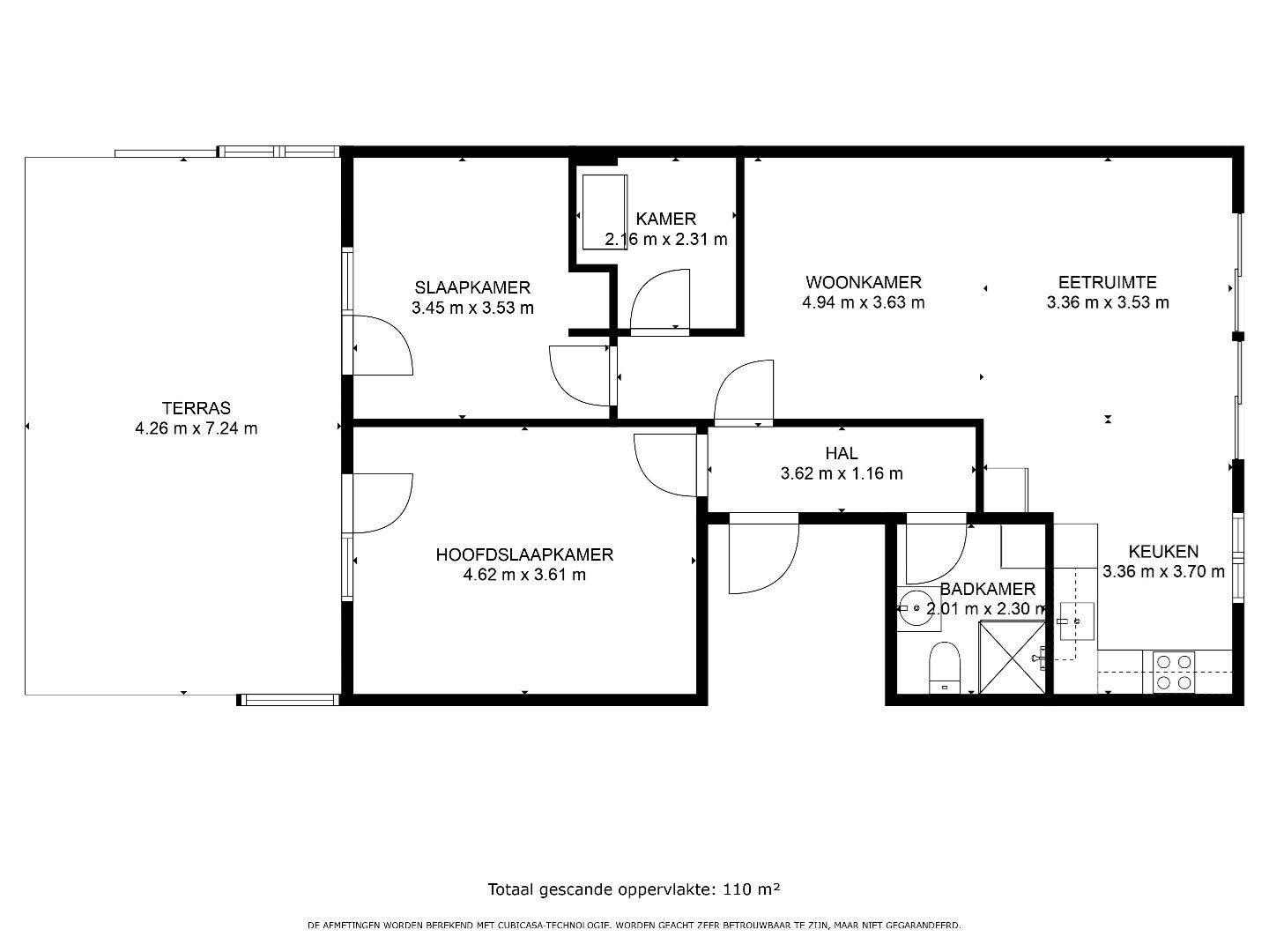 INVESTERINGSKANS:  2 VERHUURDE APPARTEMENTEN + HANDELSPAND IN CENTRUM LANAKEN ! foto 15