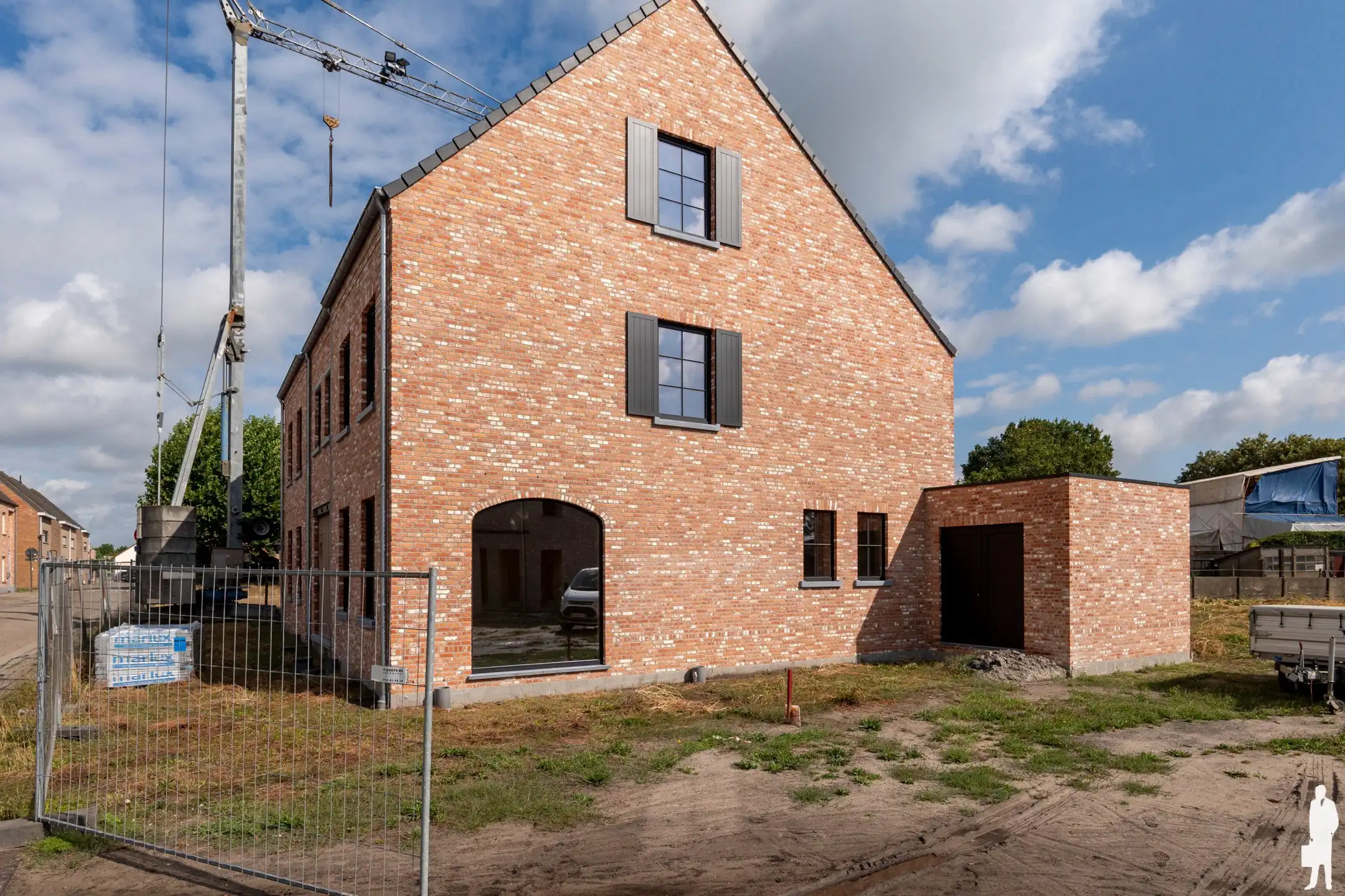 Casco nieuwbouwwoning met 3-4 slpk. op ca. 450m² te Loenhout foto 19