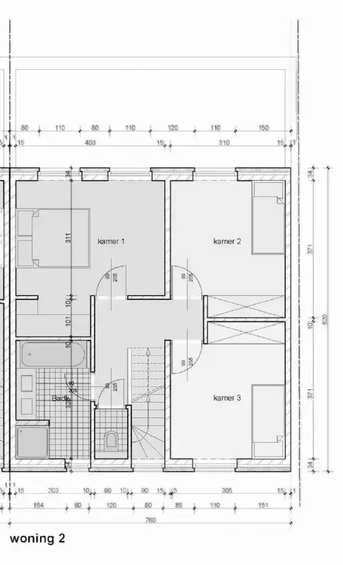 Nieuw te bouwen gesloten woning te Hellkijn. foto 4