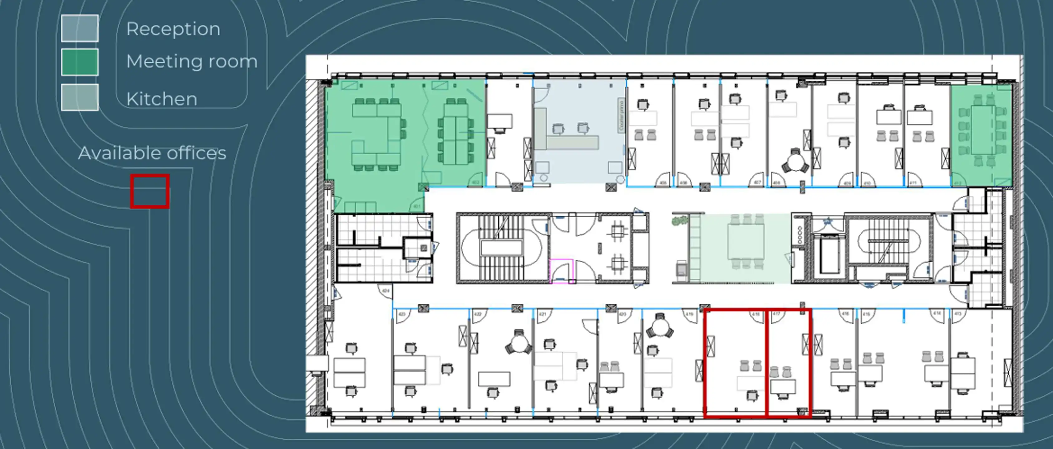 Instapklare kantoren te huur foto 6