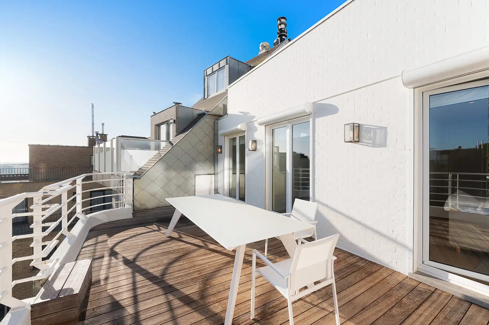 Uitzonderlijke penthouse met een gevelbreedte van 12m en panoramisch zeezicht in de standingvolle residentie Plaza op het Albertplein. foto 26