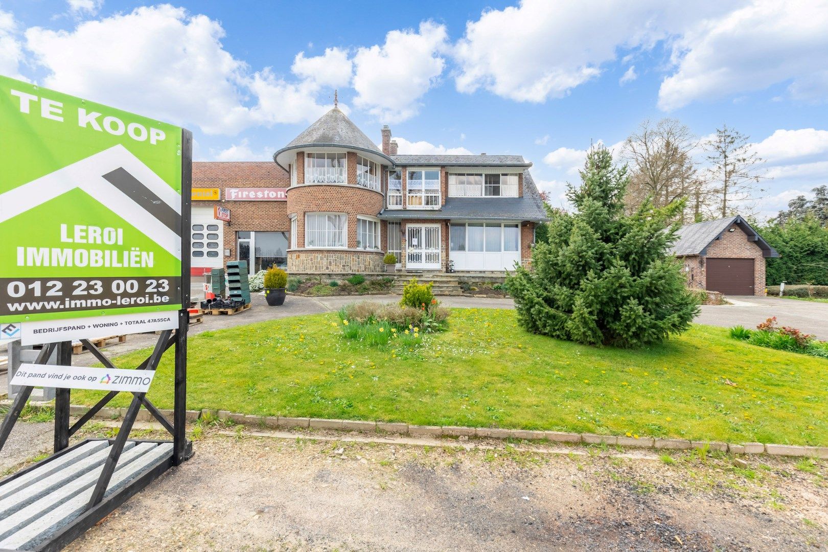GROOT BEDRIJFSPAND MET RUIME WONING OP PERCEEL VAN 48A foto 5