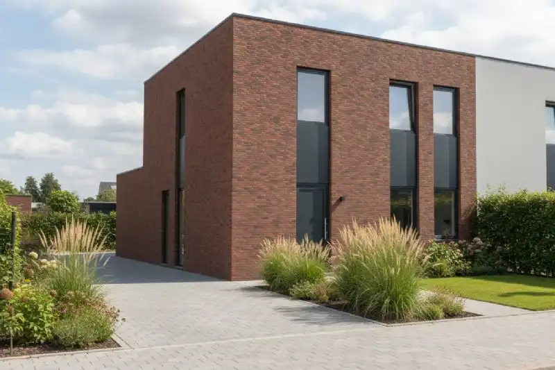 Nieuw te bouwen halfopen woning te Rumbeke. foto {{pictureIndex}}