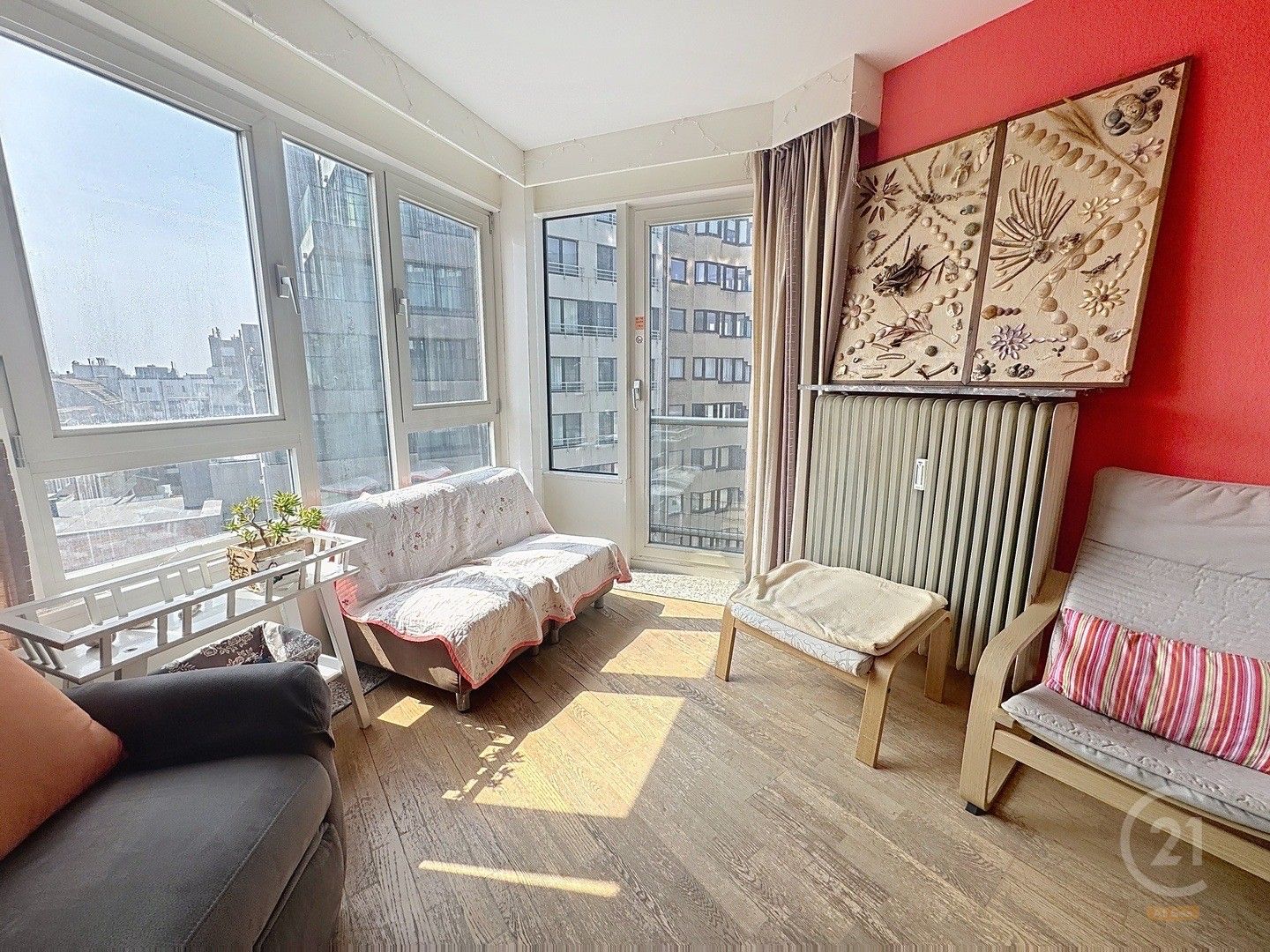 Zonnig appartement met lateraal zeezicht in Westende Bad foto 4