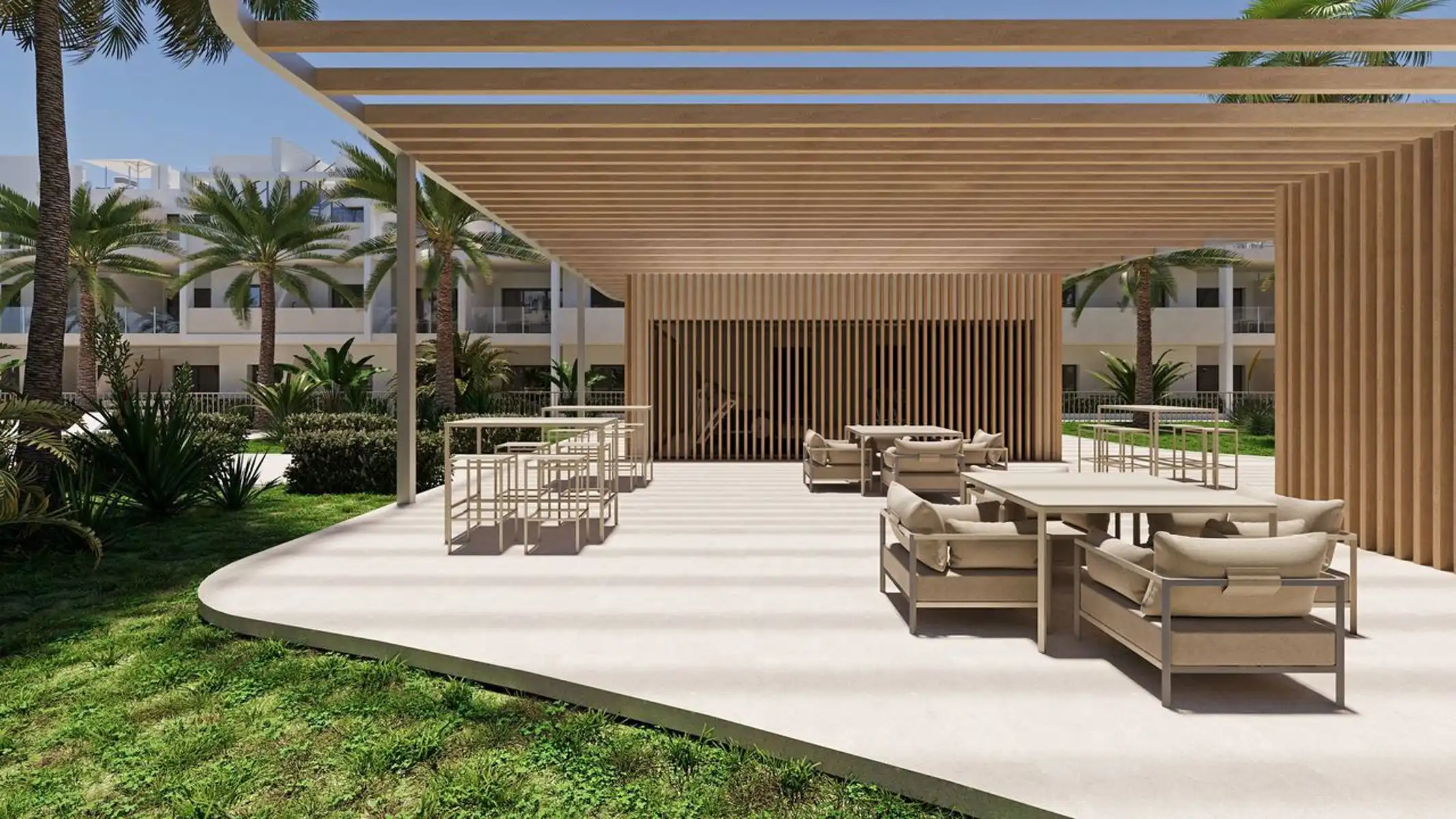 Appartement met gemeenschappelijk zwembad foto 3