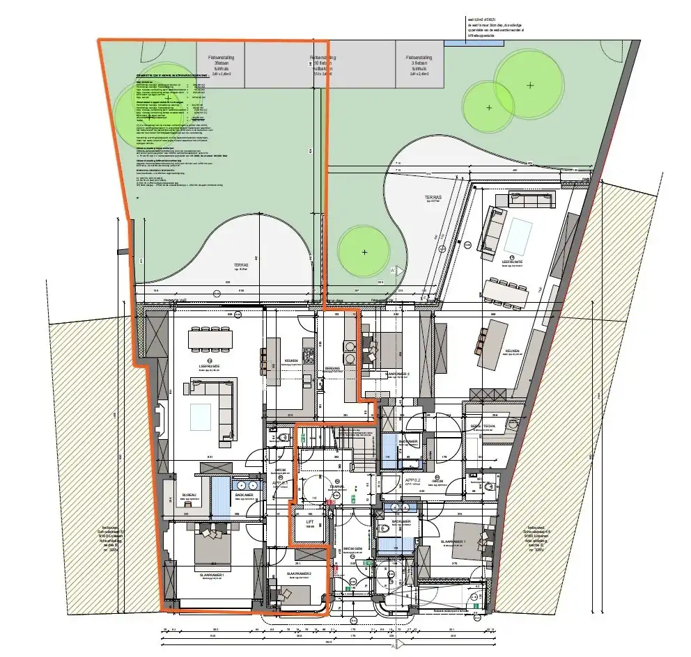 Luxe gelijkvloers appartement met tuin, 2 slaapkamers en autostaanplaats foto 3