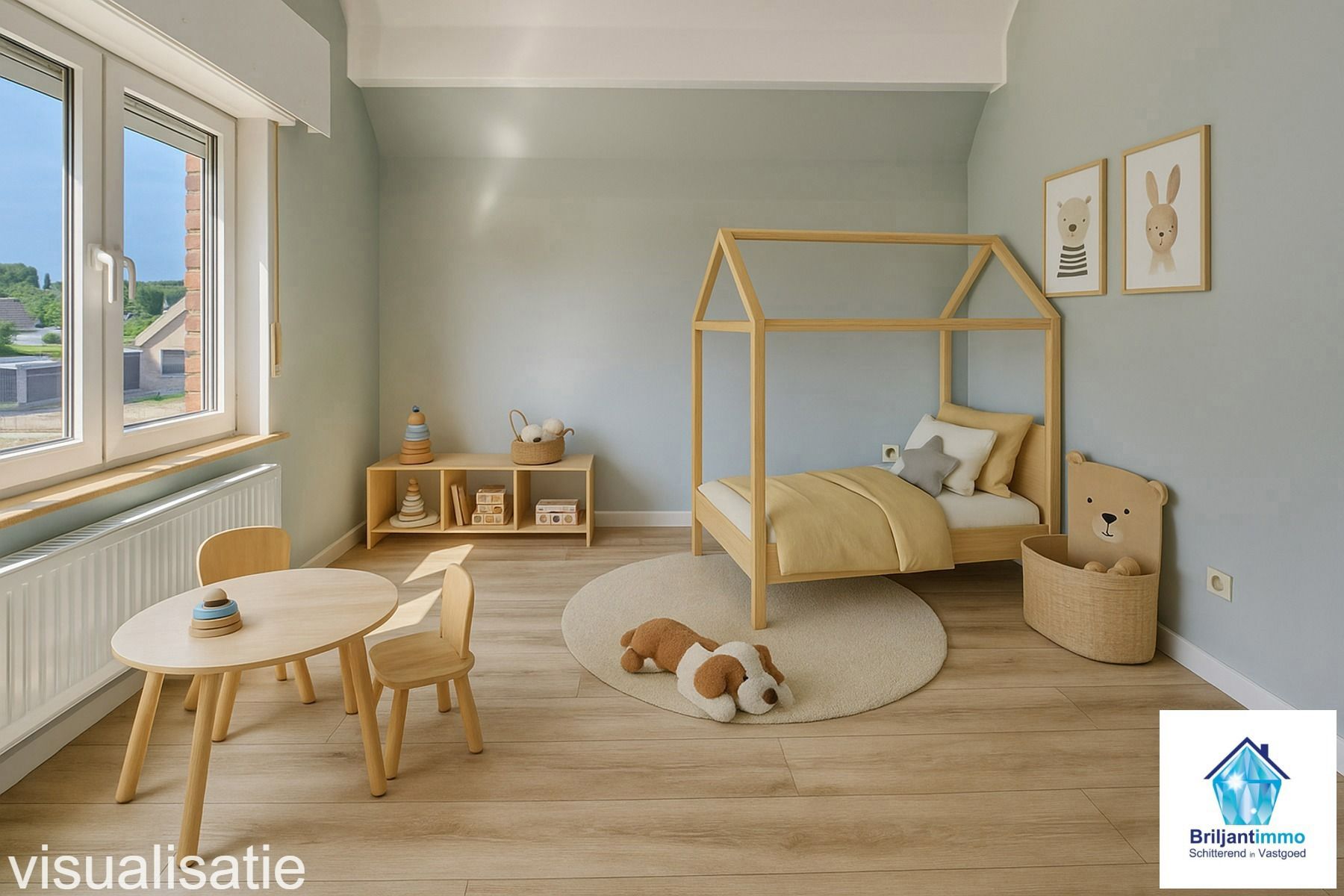 Instapklare woning 2(3) slpkmrs + bureau en garage foto 16