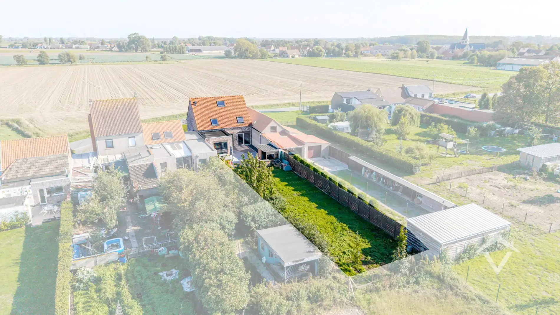 Recente energiezuinige gezinswoning op 722 m² met prachtige ligging in Vladslo foto 32