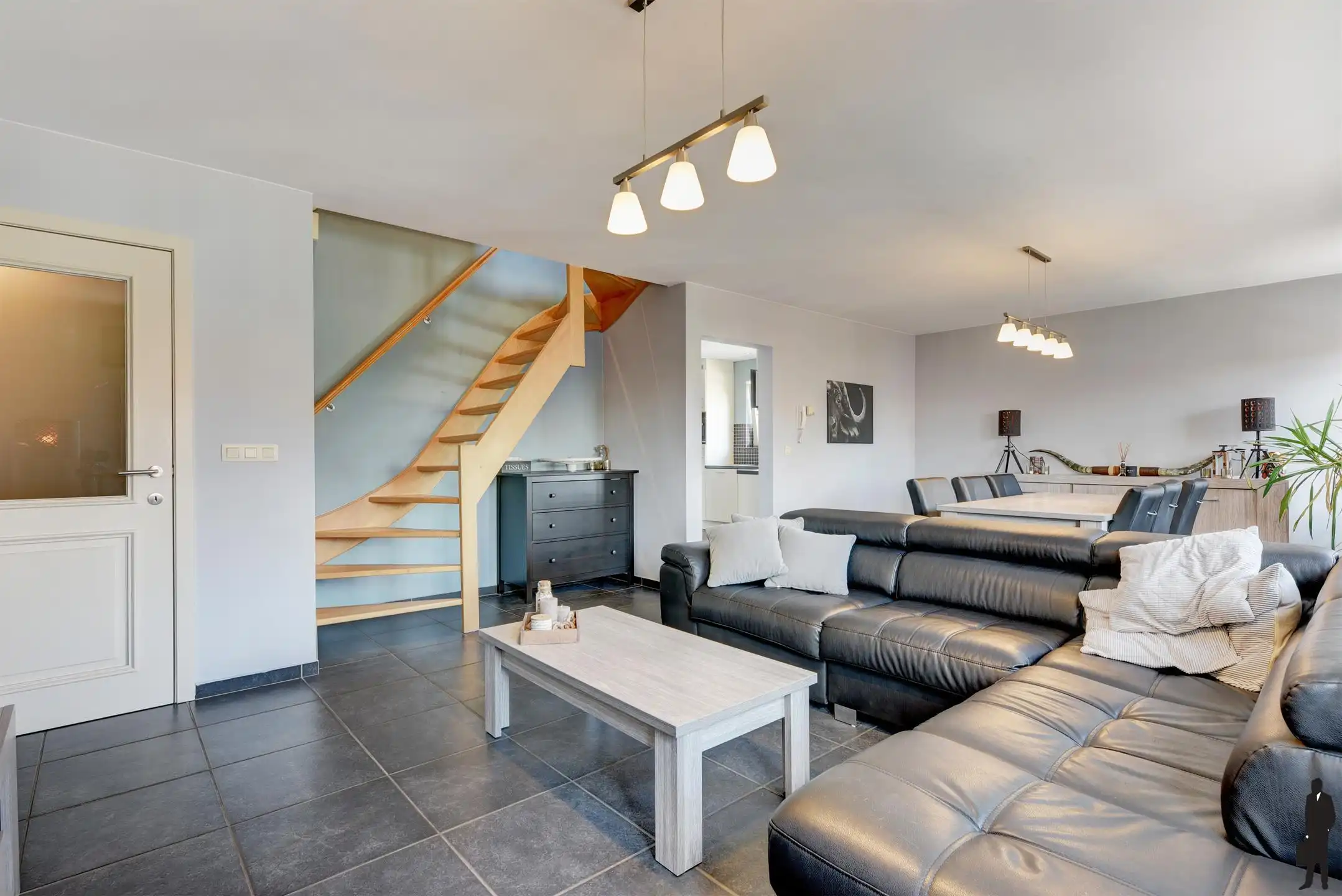 Duplex appartement ca 124 m² met 2x parking. EPC B . foto 5