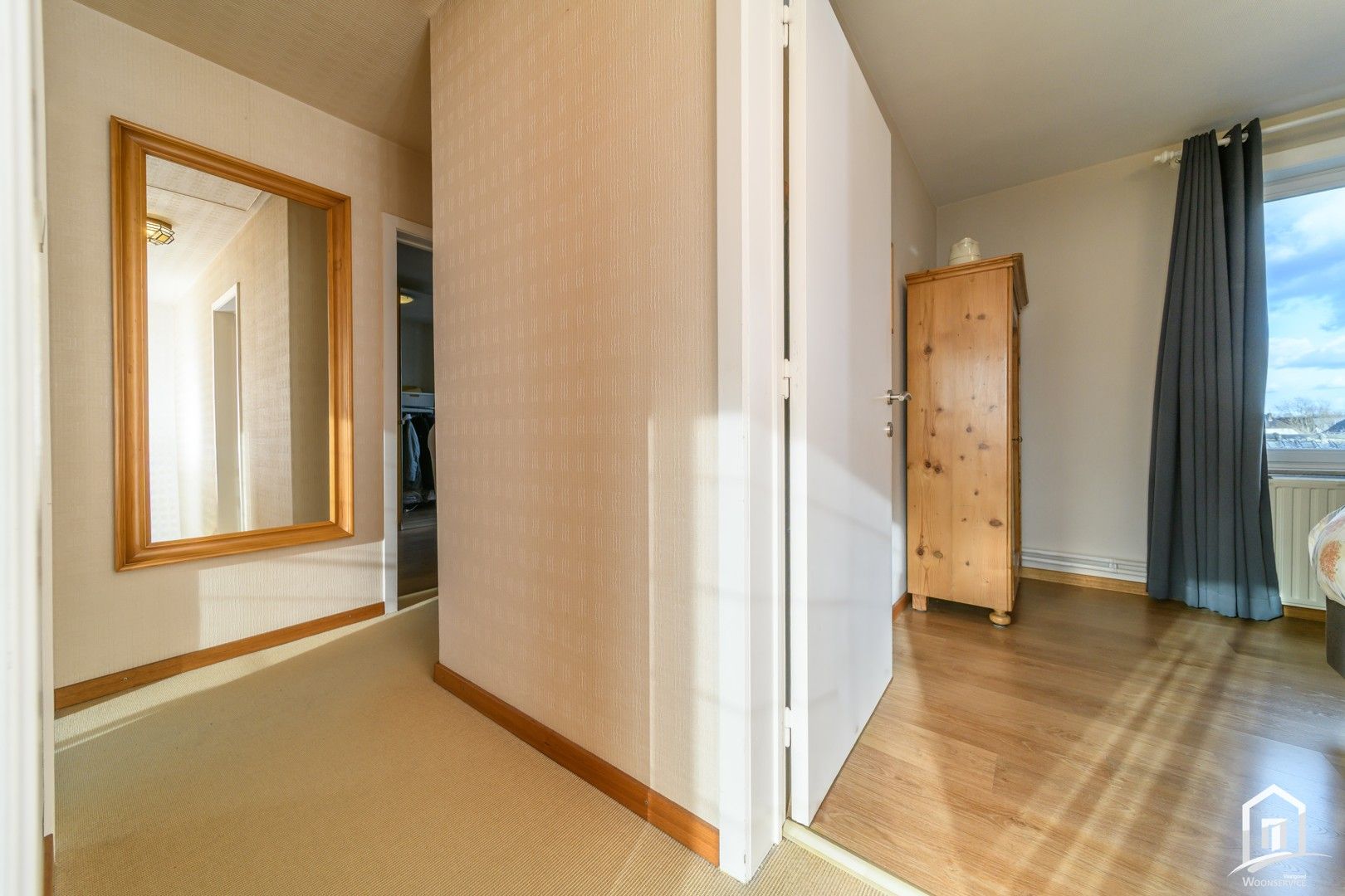 Instapklare halfopen bebouwing met tuin en garages in Denderleeuw foto 21