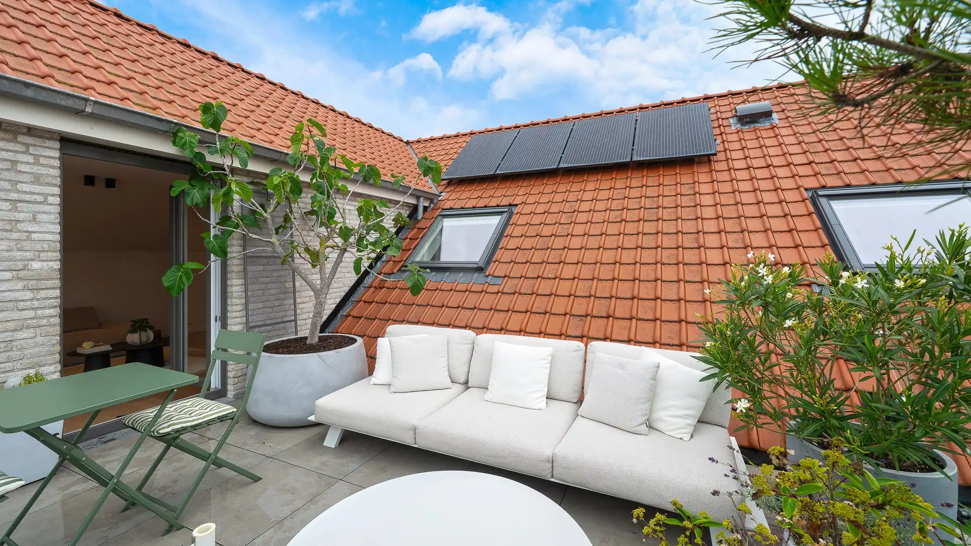 Moderne penthouse met magnifiek zonneterras in Duinbergen foto 19