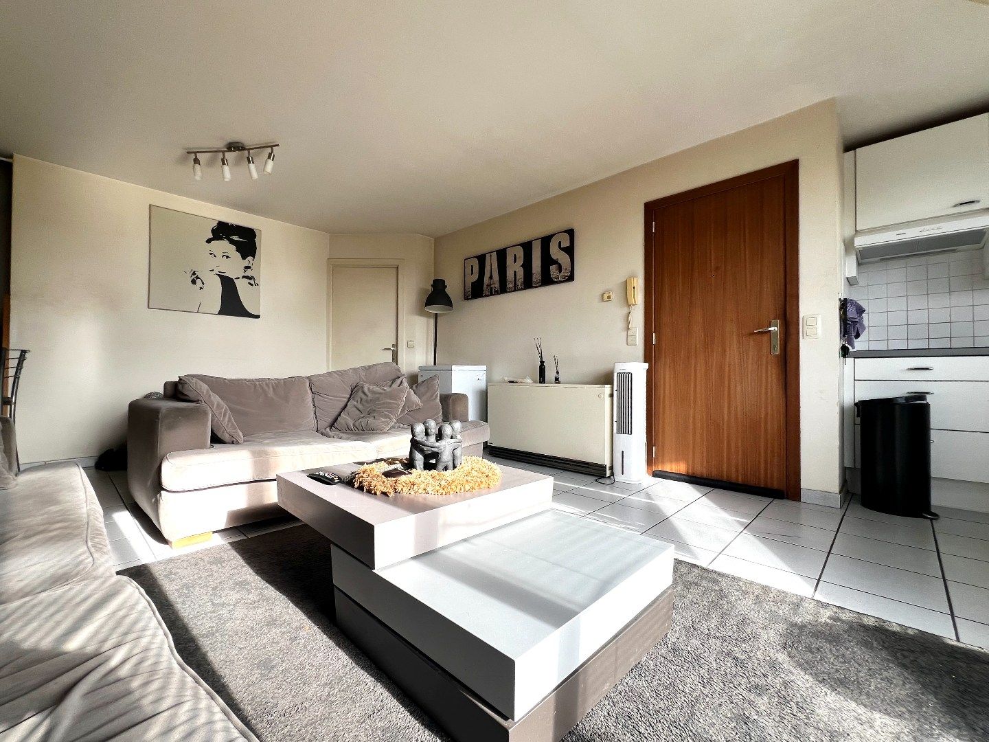 Duplex-appartement met kelderberging en garage te koop te Stasegem foto 4