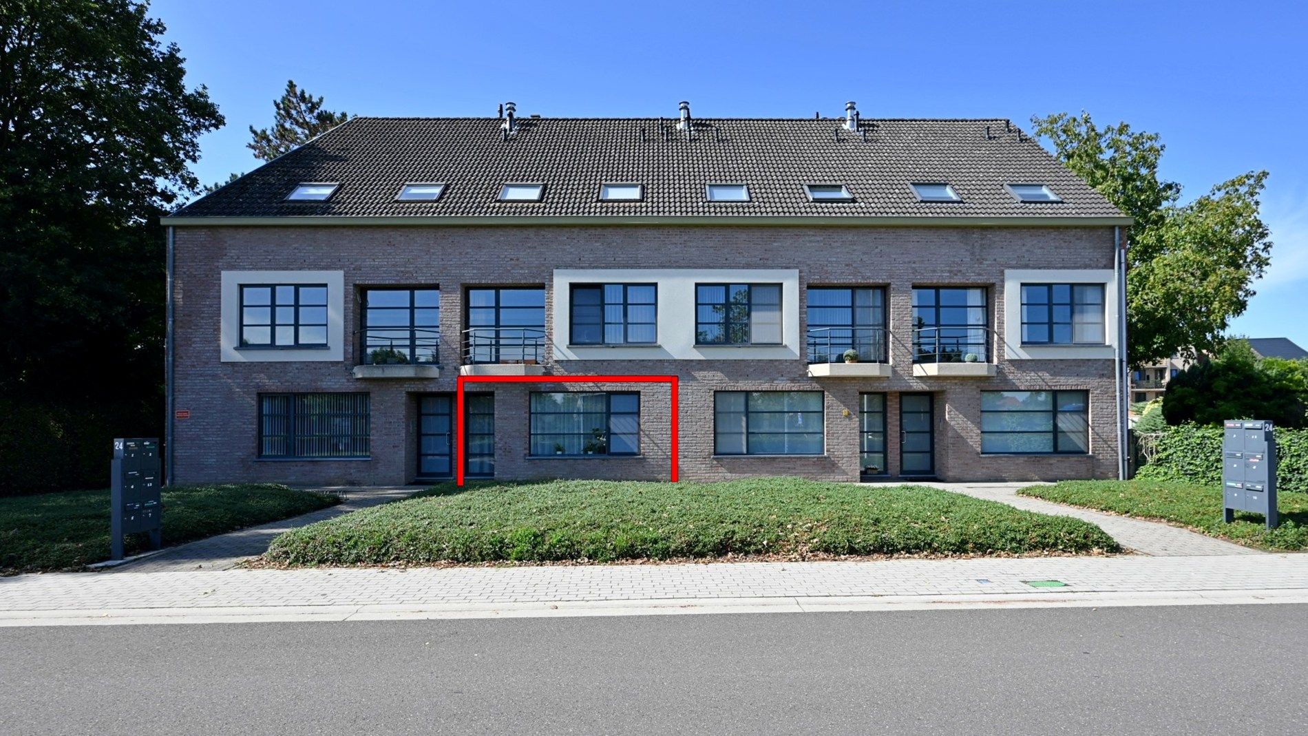 Top gelegen instapklaar gelijkvloers app te Aarschot foto {{pictureIndex}}