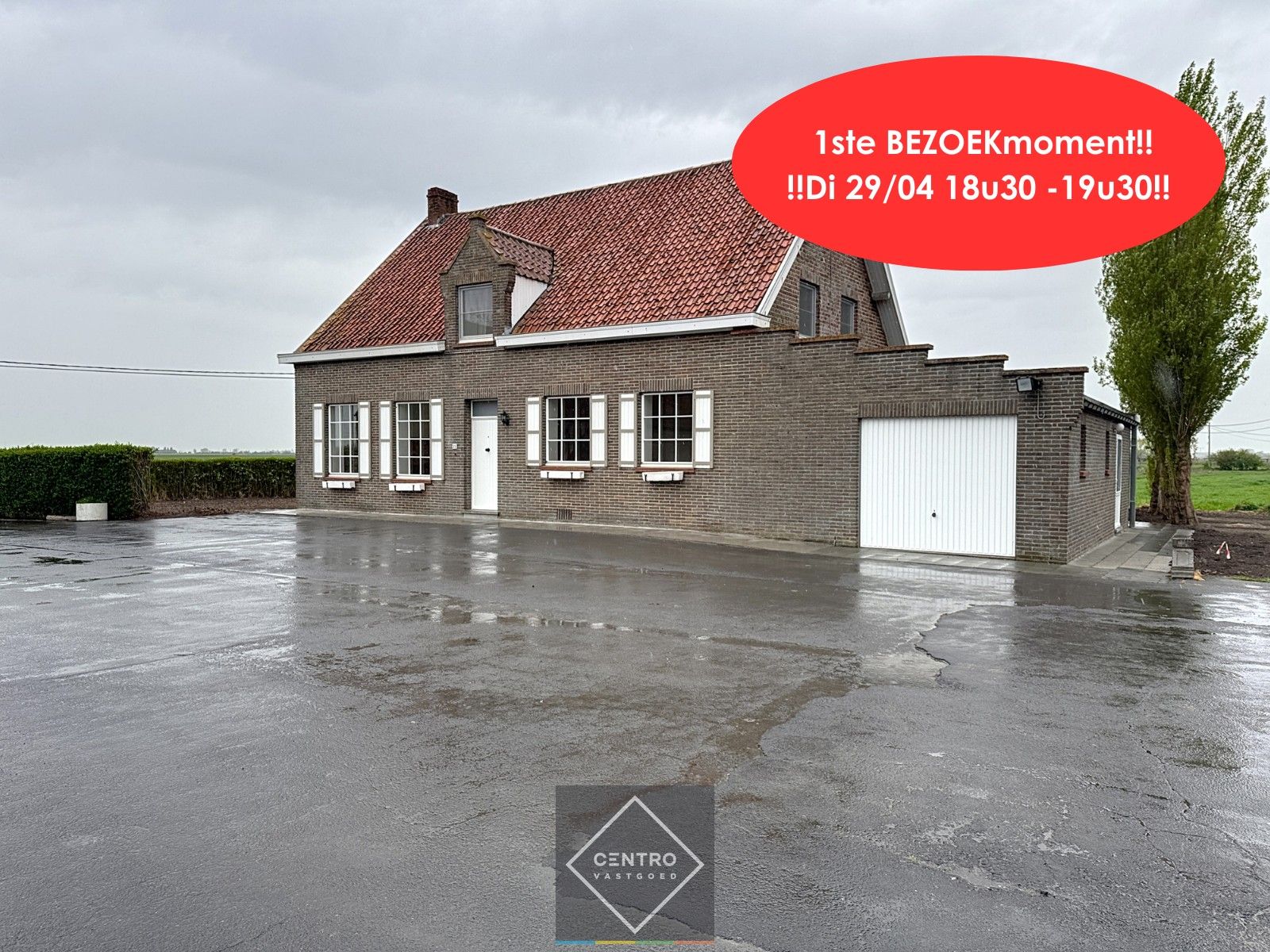 Landelijk gelegen woning met 4 slpks, bureel én garage! foto {{pictureIndex}}