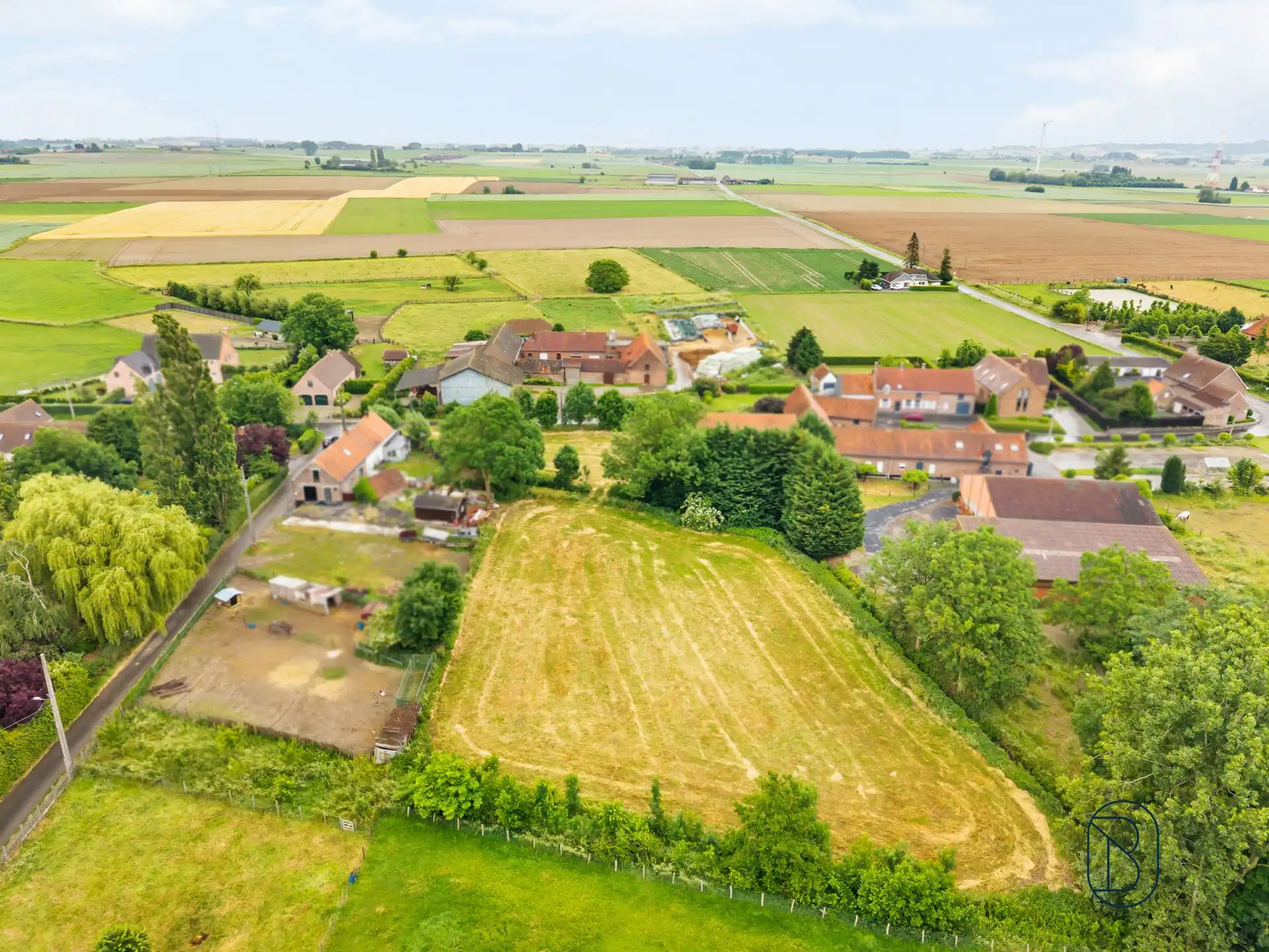 Bouwgrond van 45 are in een groene en rustige omgeving foto 5