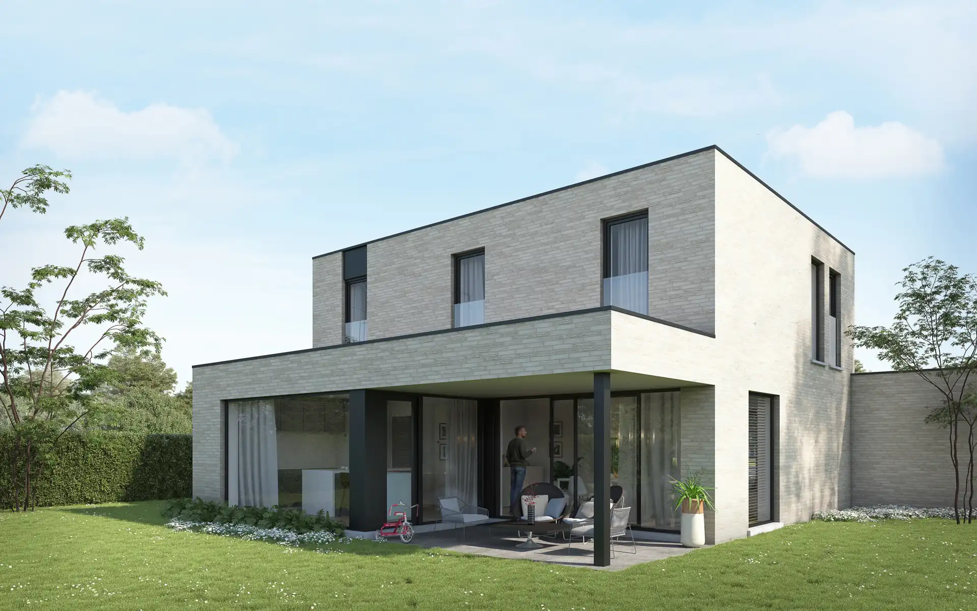 Moderne, vrijstaande nieuwbouwwoning foto 2