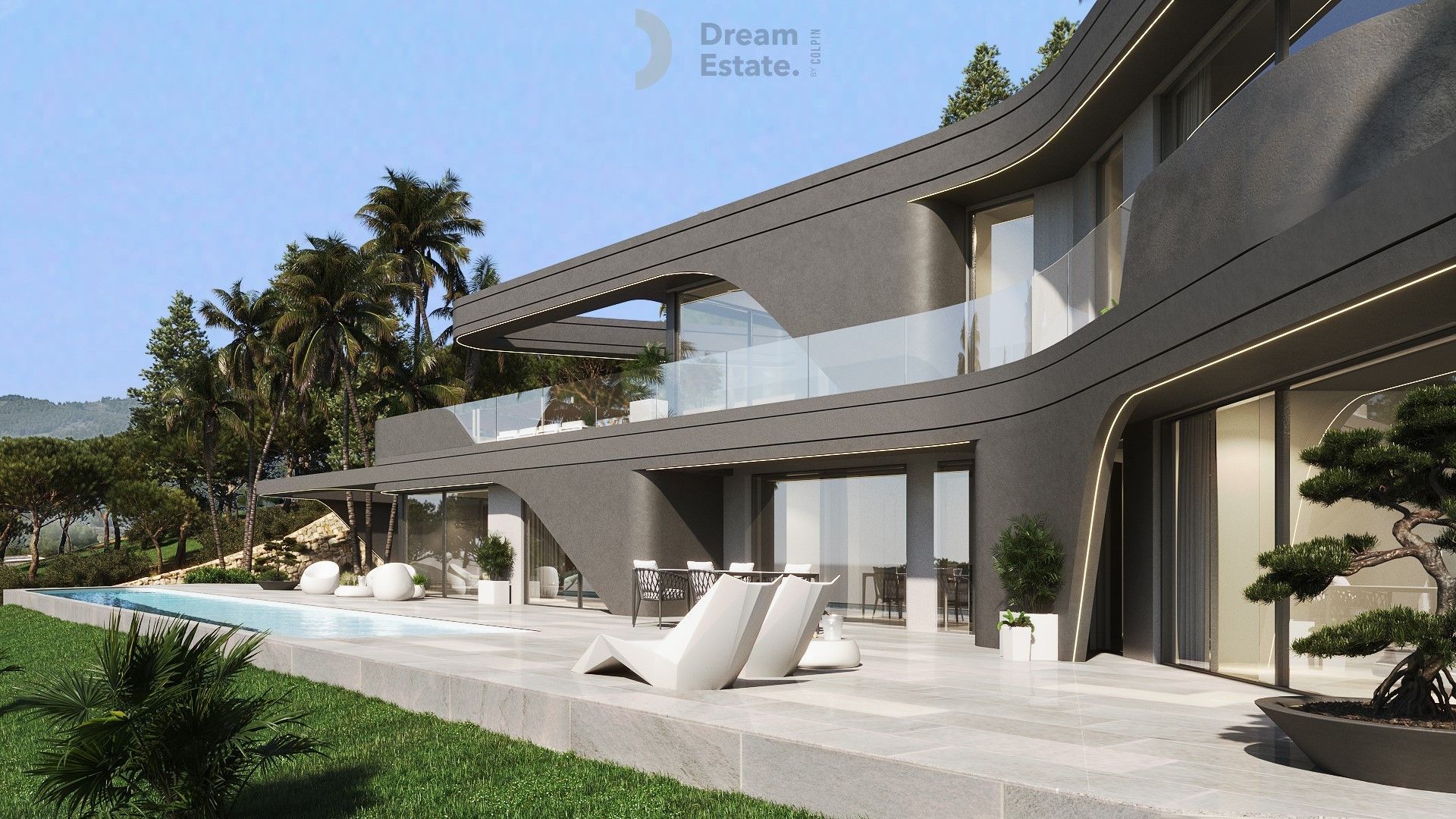 Villa Enigma – Avant-garde luxe met panoramisch uitzicht foto 3