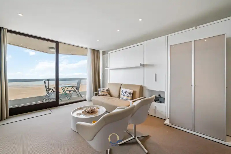 Subliem gerenoveerde studio met panoramisch zeezicht EN terras foto 6