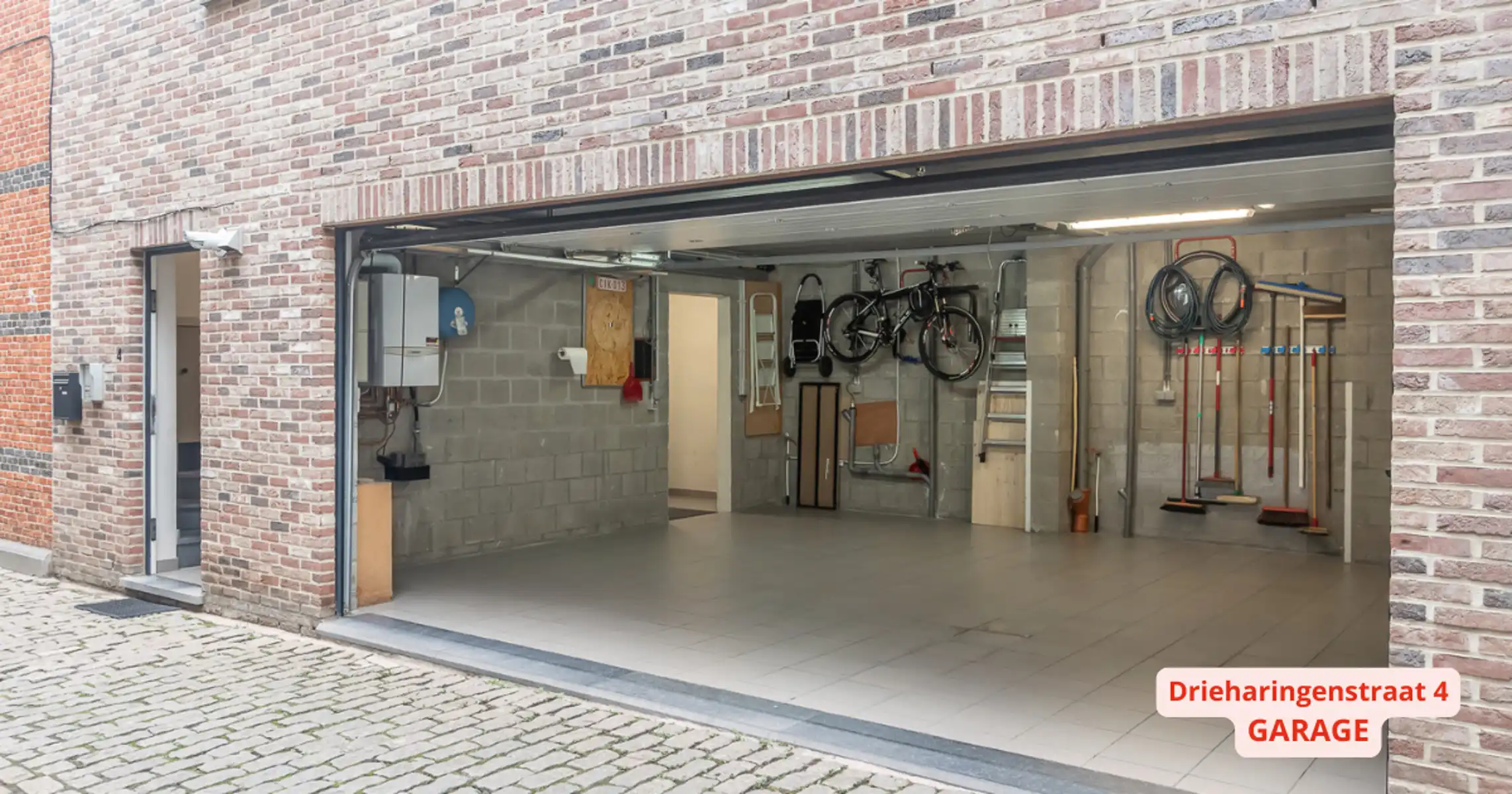Investeringspand bestaande uit 3 app, handelspand en garage foto 22