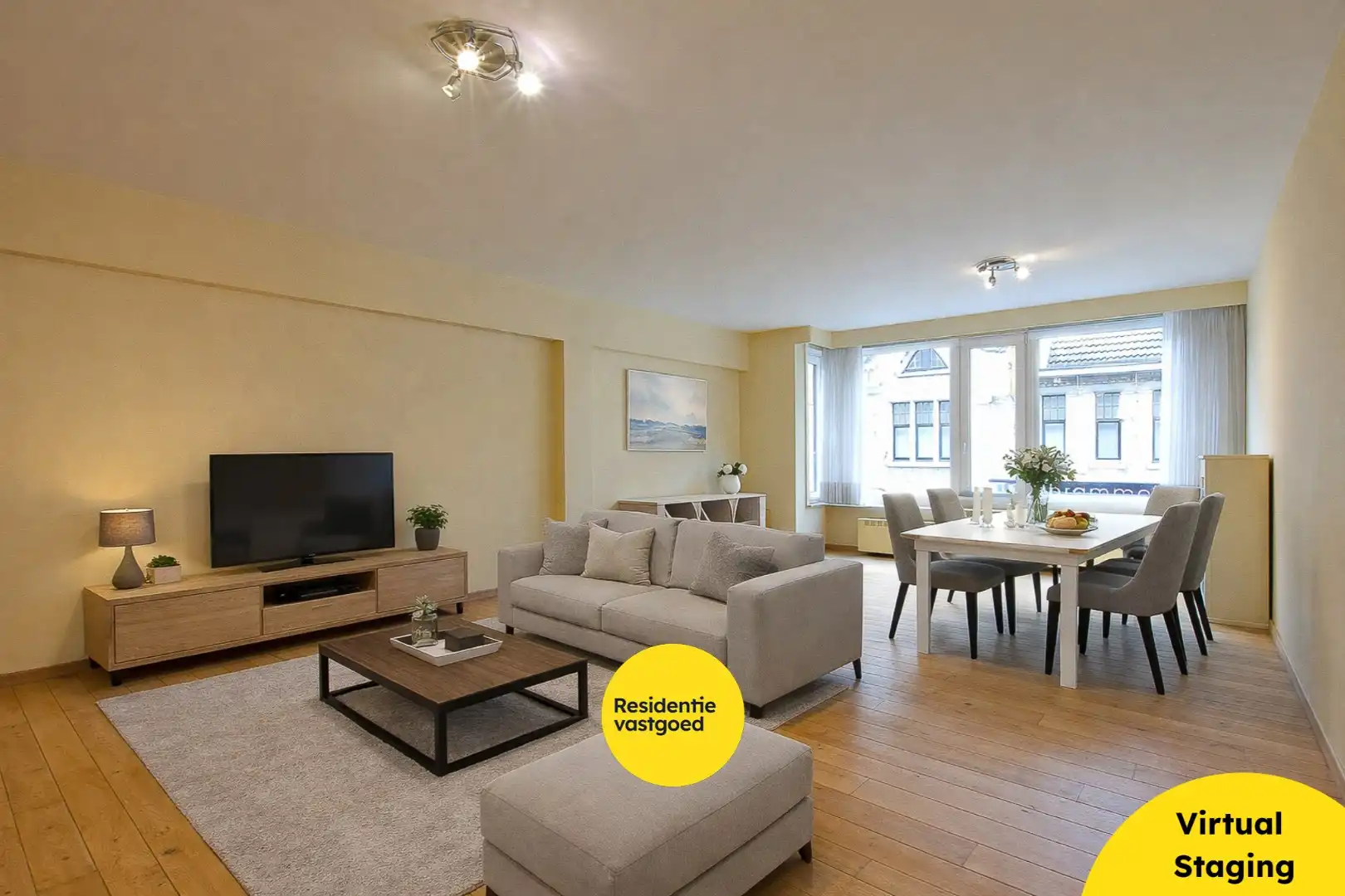 Prachtige 2/3-slaapkamer appartement (112m² + 12m²) in de winkelstraat van Nieuwpoort-stad. foto 5