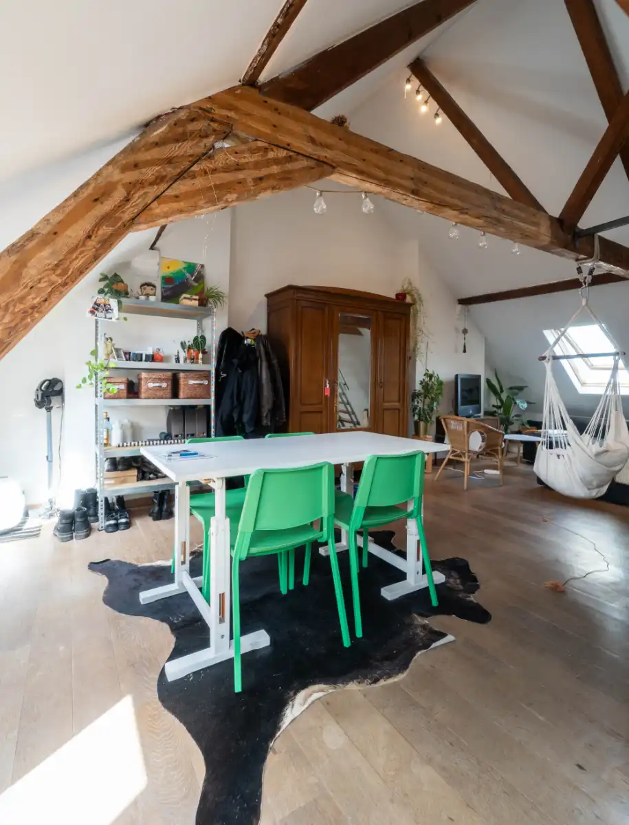 Authentieke duplex studio in centrum Gent foto 8