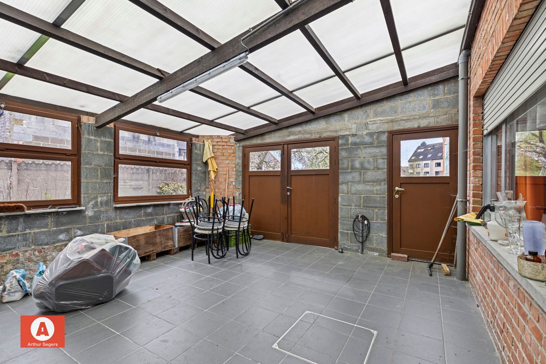 Projectgrond: 4/5 appartementen of gezinswoning met tuin. foto 28