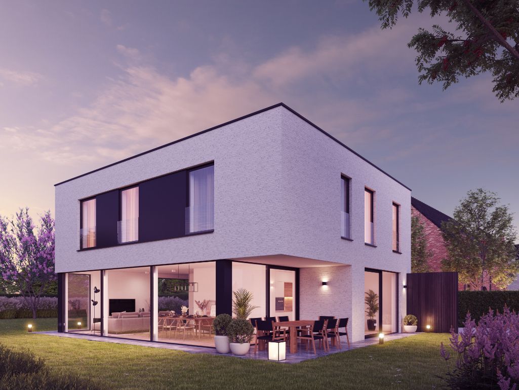 Uniek gelegen, nieuw te bouwen villa in Beveren (Roeselare) op een oppervlakte van 1359 m² foto 9