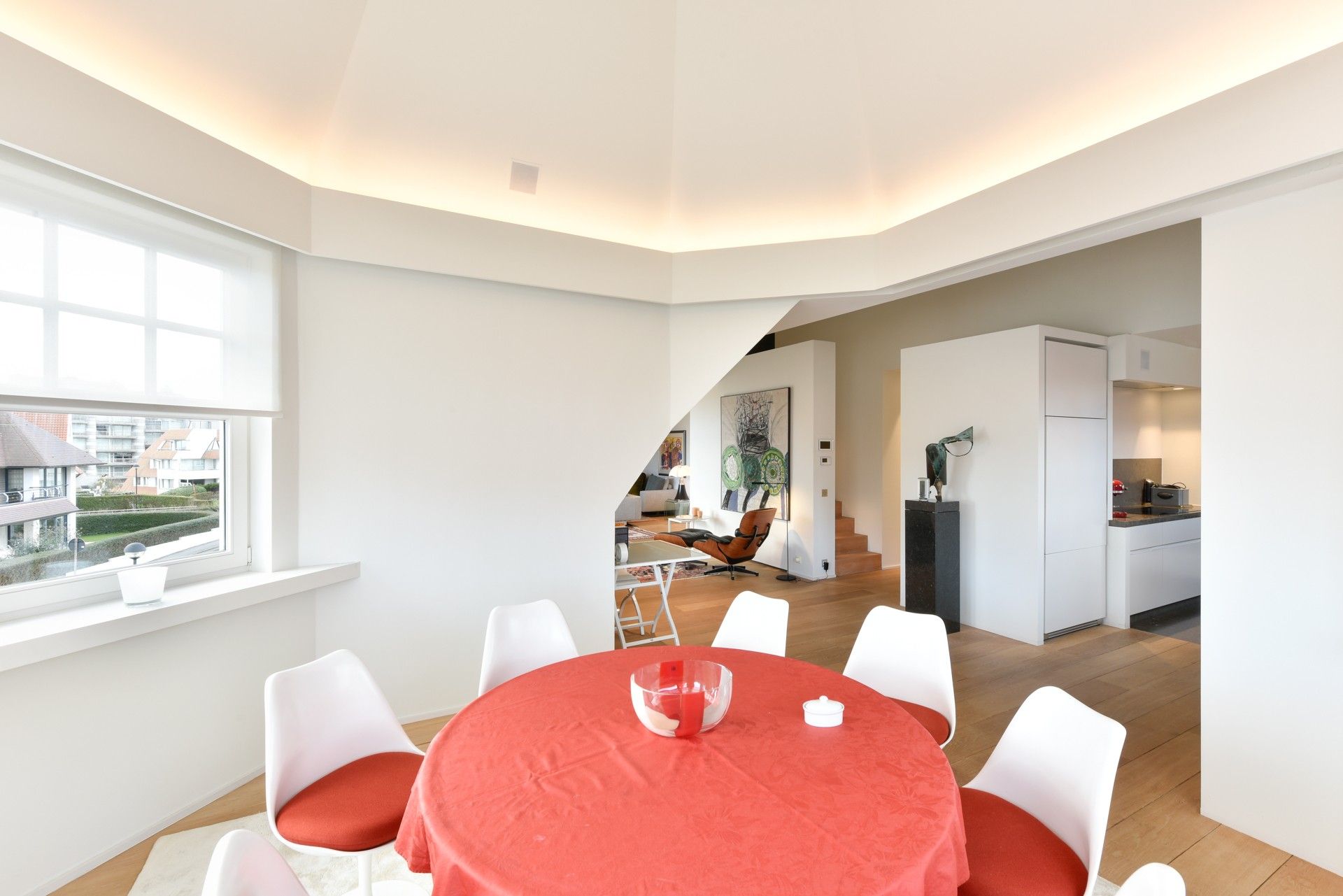 Schitterend duplex-penthouse met prachtig zeezicht te Duinbergen foto 12