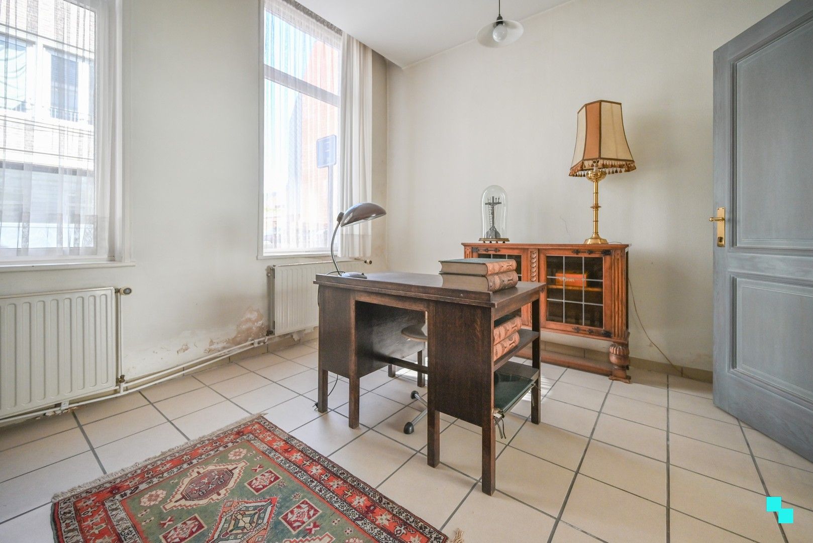 Wonen in erfgoed, zicht op het groen, midden in de stad Izegem. foto 3