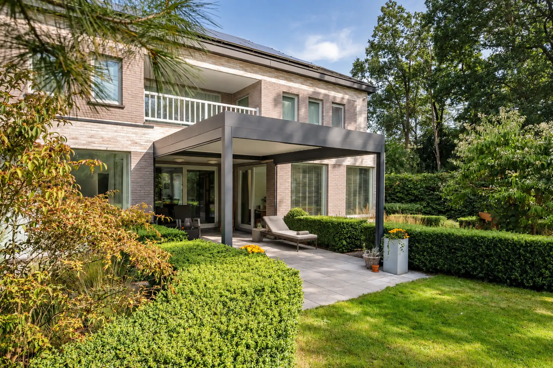 Moderne EPC A-villa op toplocatie nabij scholen en station, met prachtige tuin en privacy foto 45