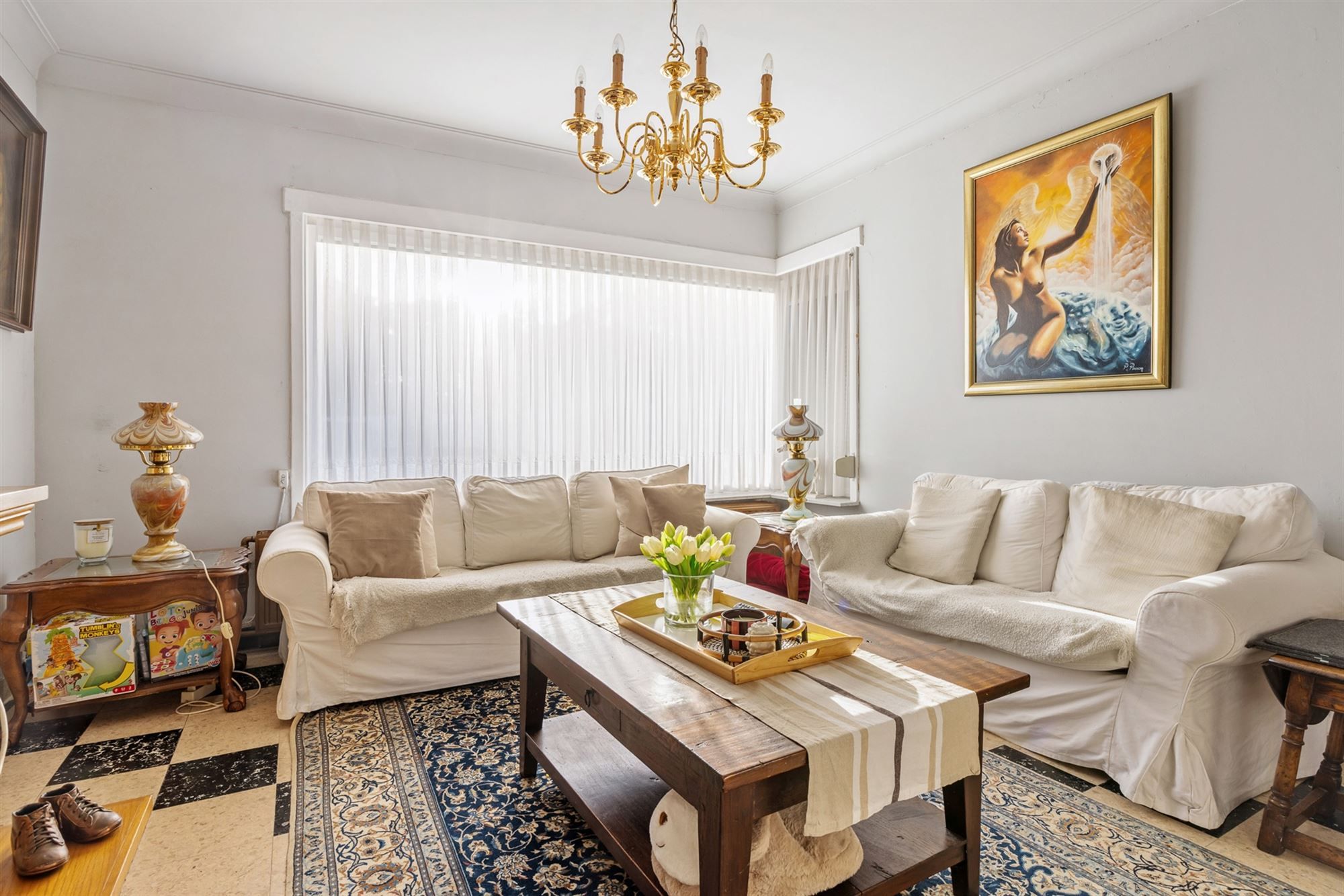 CHARMANTE,DEELS GERENOVEERDE WONING , GEEN RENOVATIEPLICHT !  foto 6